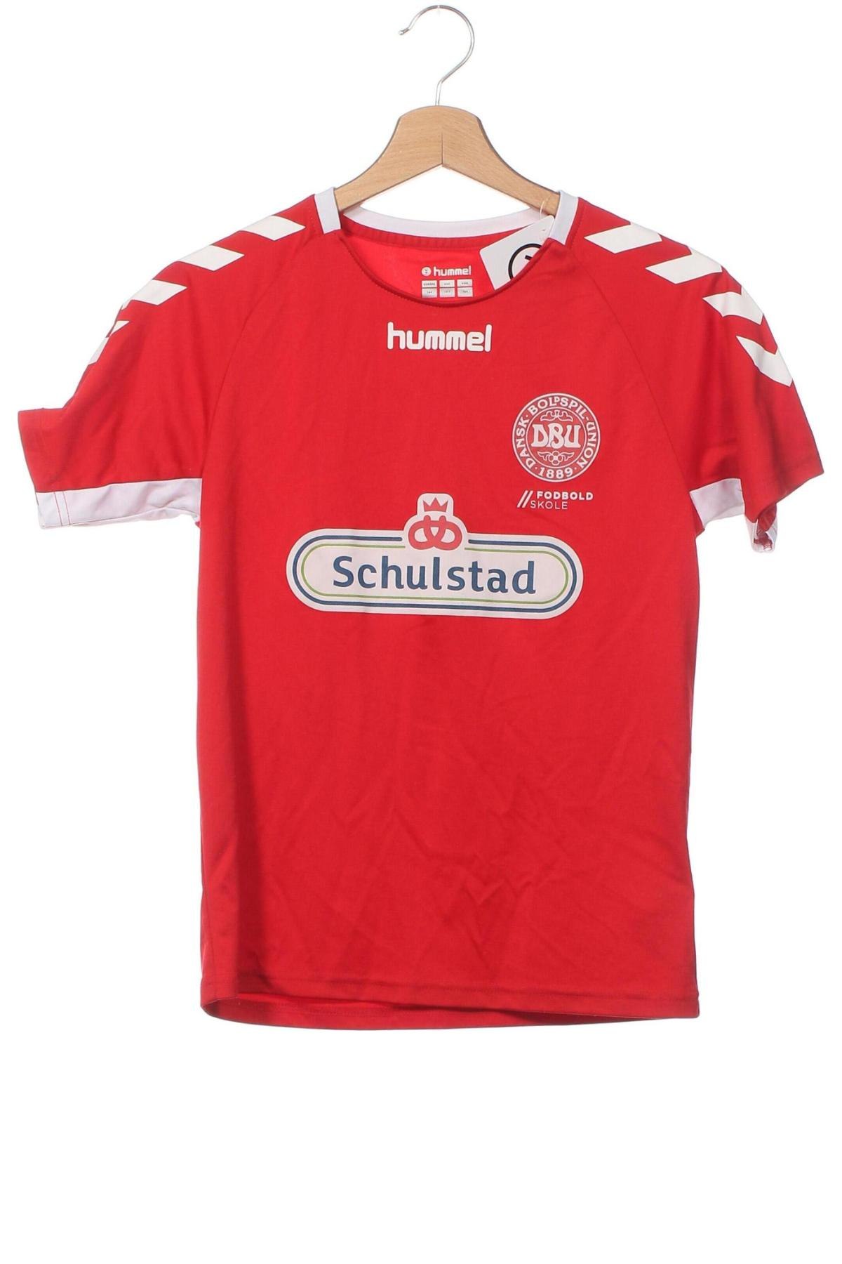 Dziecięcy T-shirt Hummel, Rozmiar 13-14y/ 164-168 cm, Kolor Czerwony, Cena 15,48 zł
