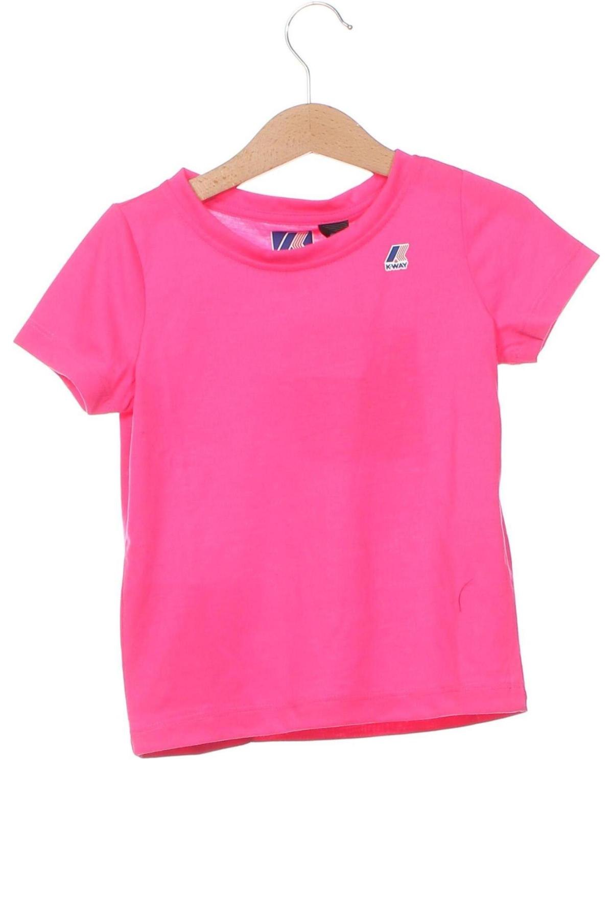 Dětské tričko  K.way, Velikost 3-4y/ 104-110 cm, Barva Růžová, Cena  248,00 Kč