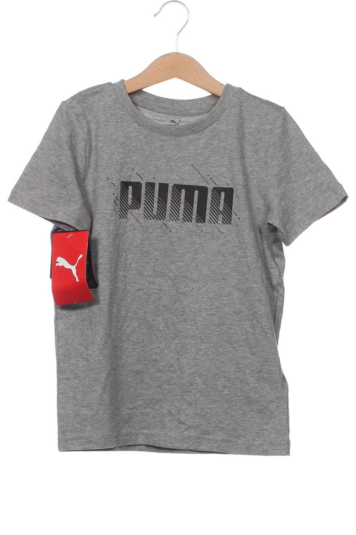 Dětské tričko  PUMA, Velikost 7-8y/ 128-134 cm, Barva Šedá, Cena  804,00 Kč