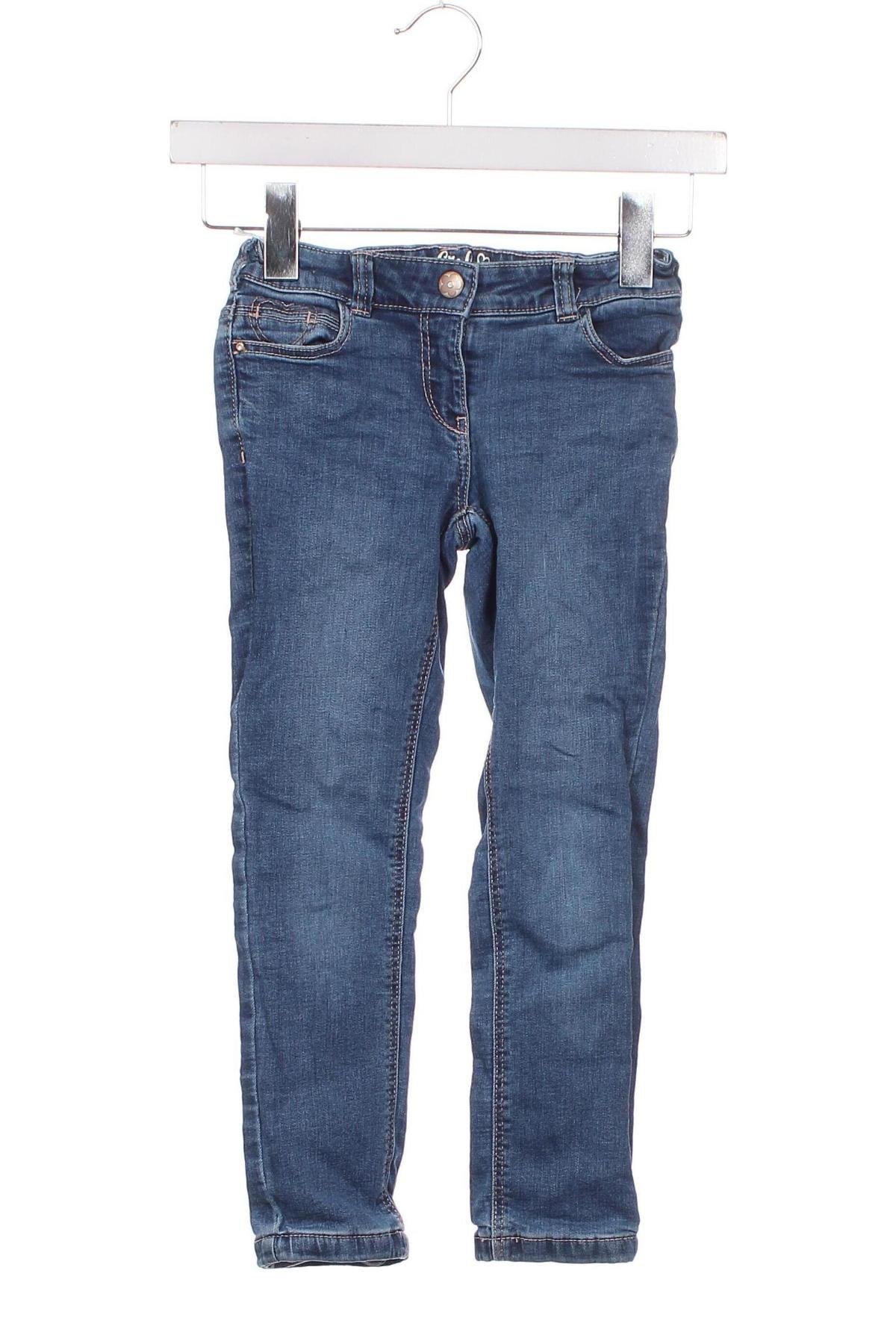 Dziecięce jeansy C&A, Rozmiar 4-5y/ 110-116 cm, Kolor Niebieski, Cena 44,58 zł