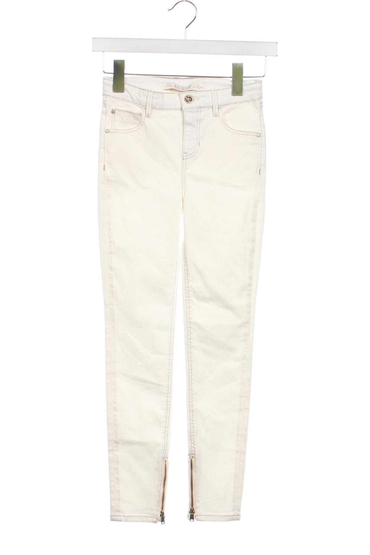 Dětské džíny  Guess, Velikost 7-8y/ 128-134 cm, Barva Bílá, Cena  1 377,00 Kč