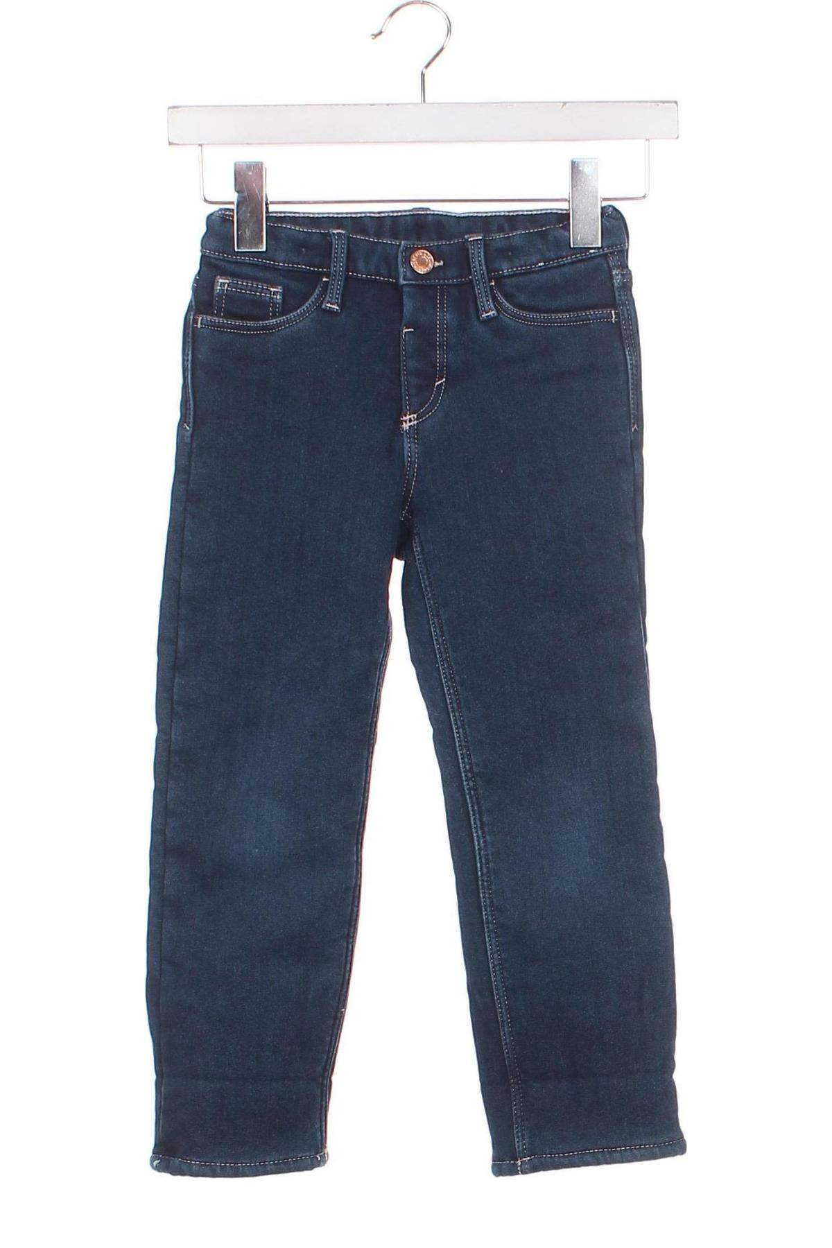 Detské džínsy  H&M, Veľkosť 4-5y/ 110-116 cm, Farba Modrá, Cena  7,86 €