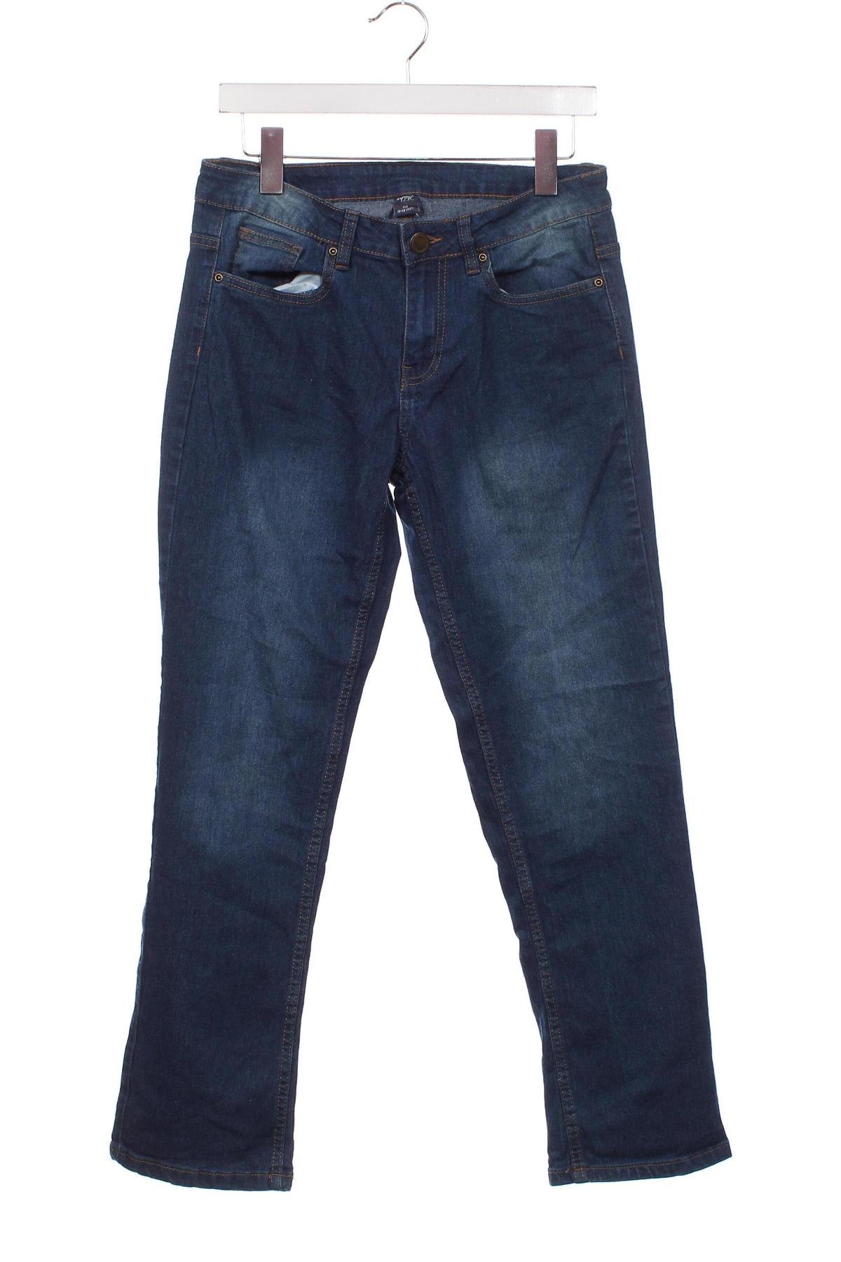 Dětské džíny  Y.F.K., Velikost 13-14y/ 164-168 cm, Barva Modrá, Cena  163,00 Kč