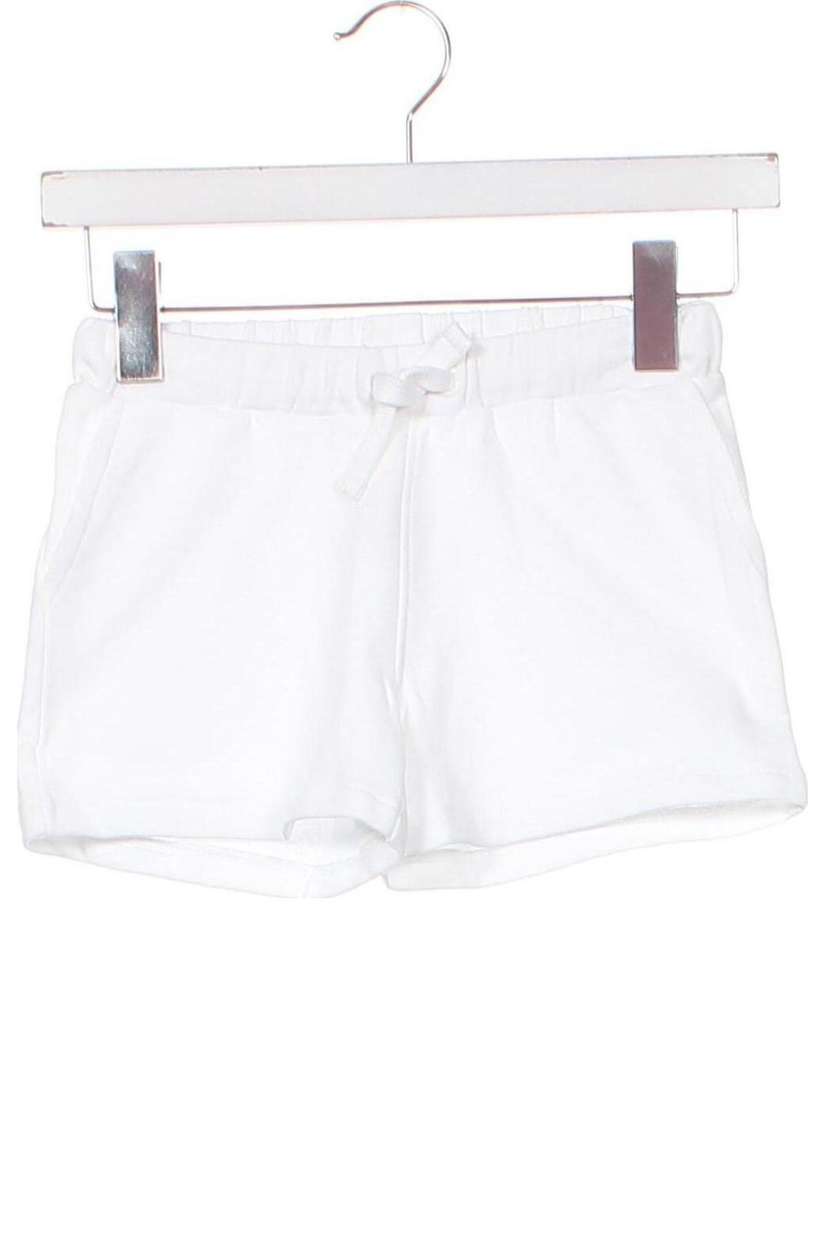 Детски къс панталон, Размер 5-6y/ 116-122 см, Цвят Бял, Цена 33,00 лв.