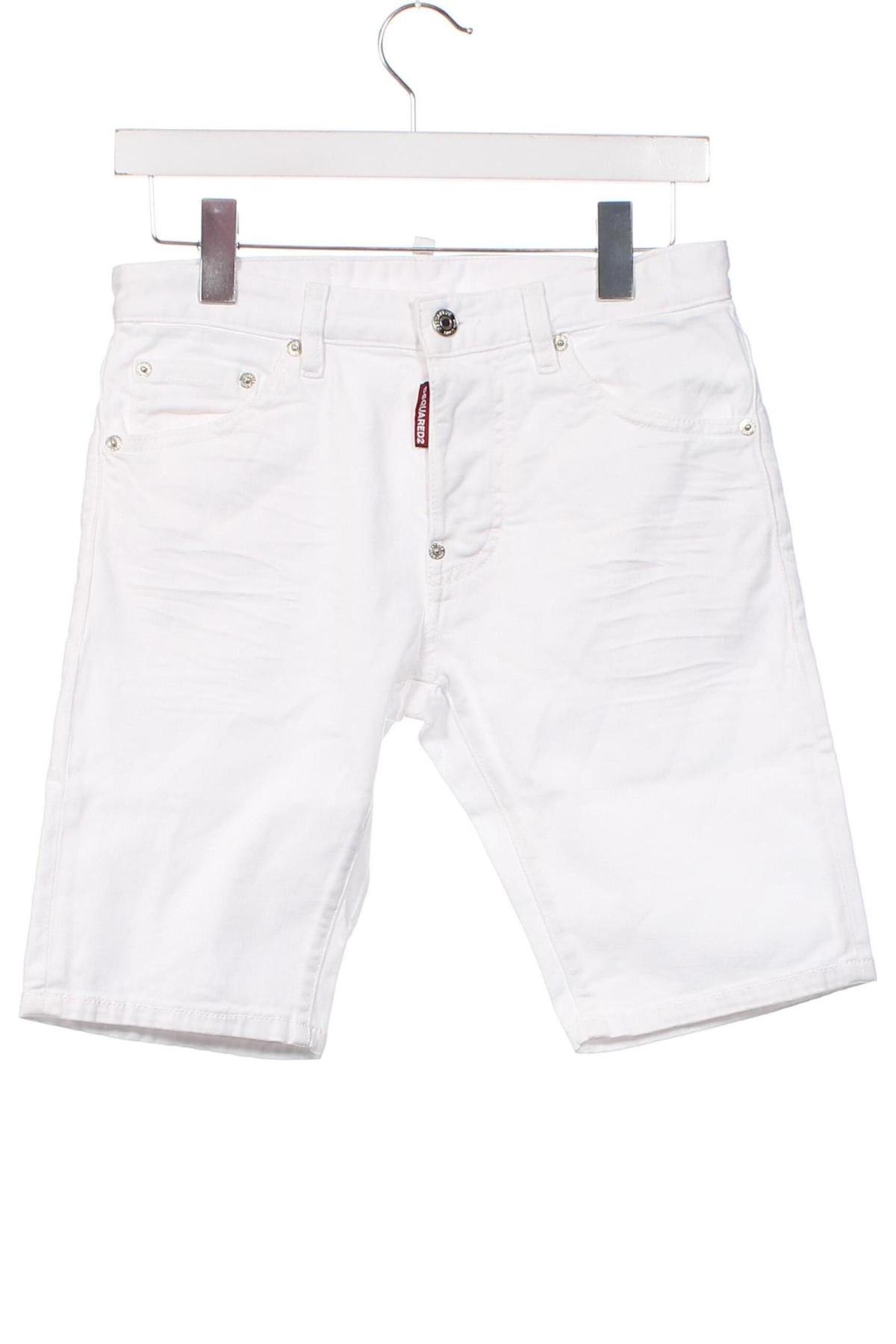 Παιδικό κοντό παντελόνι Dsquared2, Μέγεθος 13-14y/ 164-168 εκ., Χρώμα Λευκό, Τιμή 97,24 €