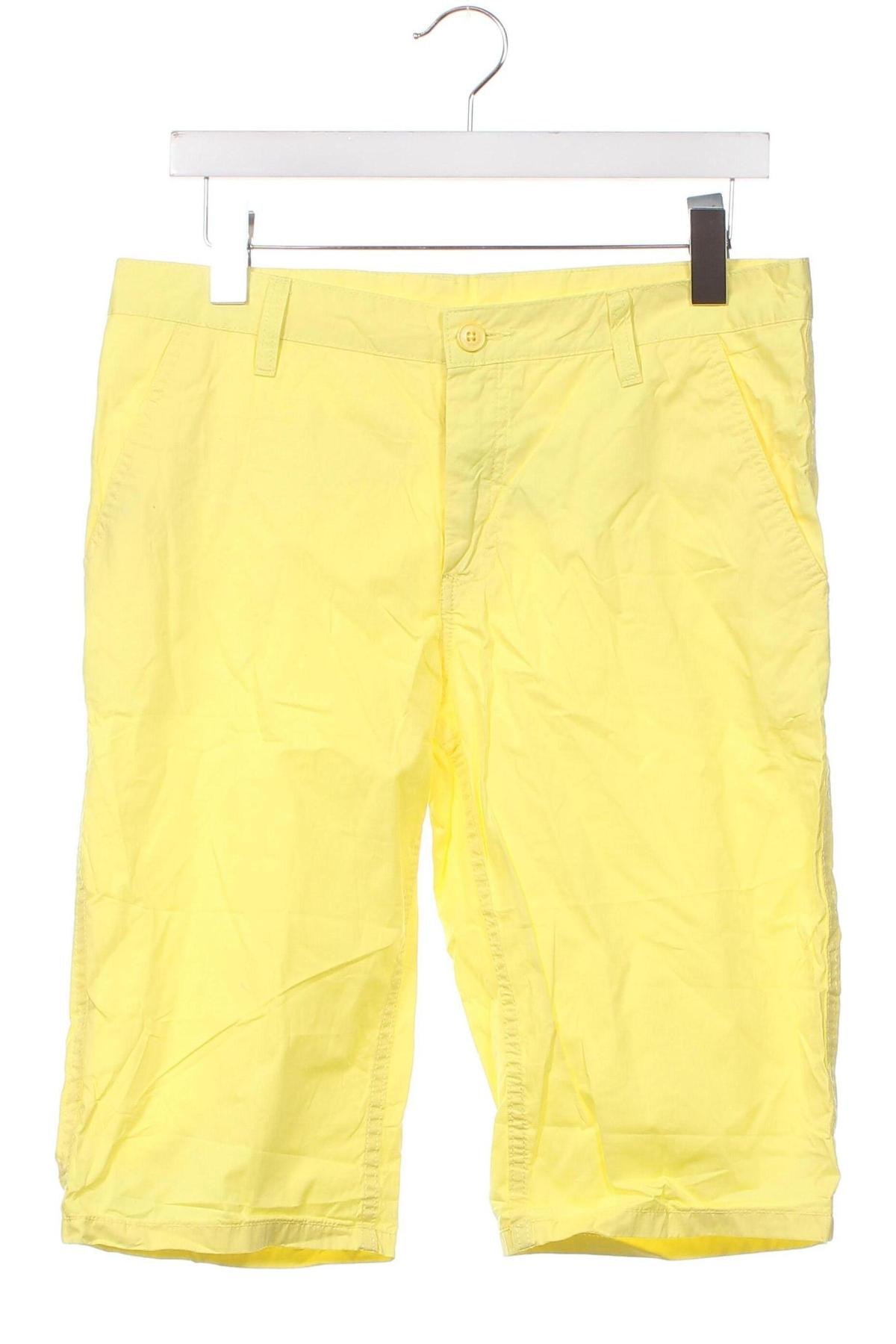 Dětské krátké kalhoty  H&M, Velikost 14-15y/ 168-170 cm, Barva Žlutá, Cena  129,00 Kč