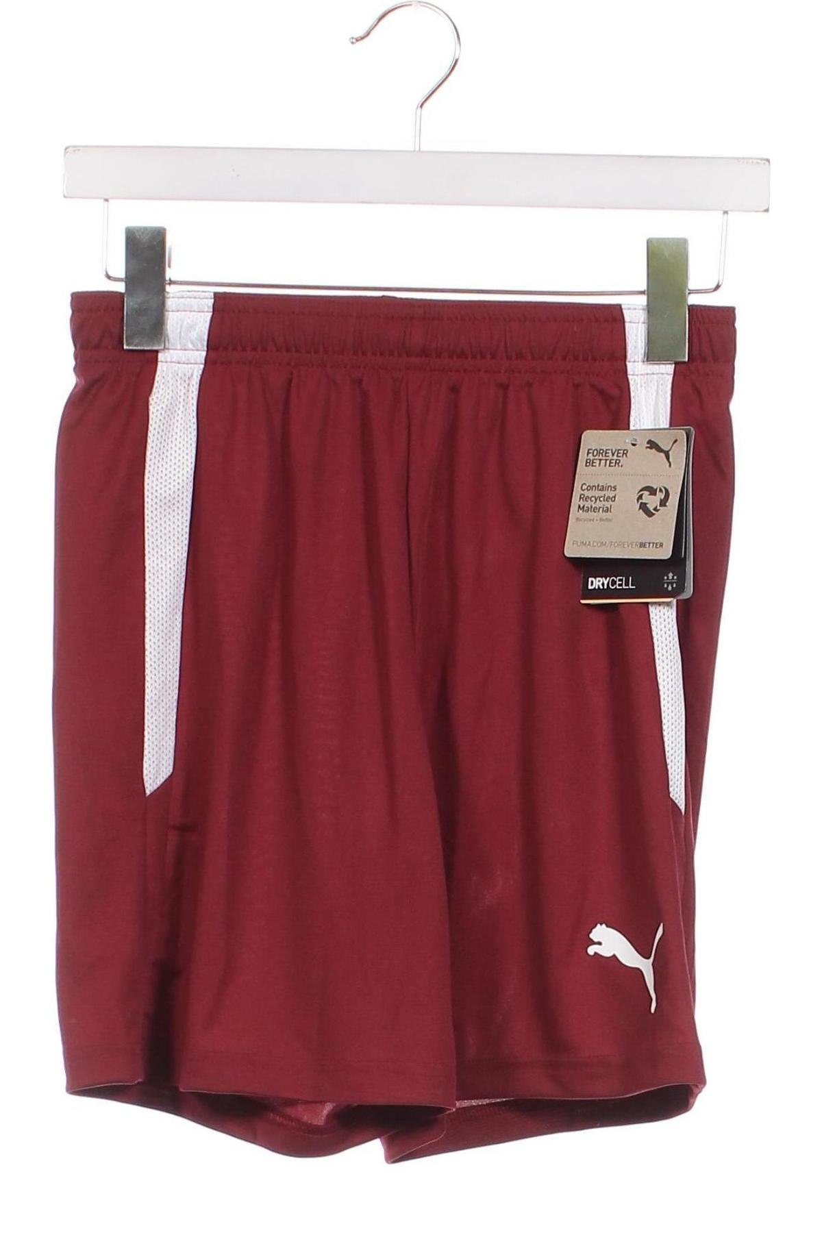 Dětské krátké kalhoty  PUMA, Velikost 13-14y/ 164-168 cm, Barva Červená, Cena  402,00 Kč