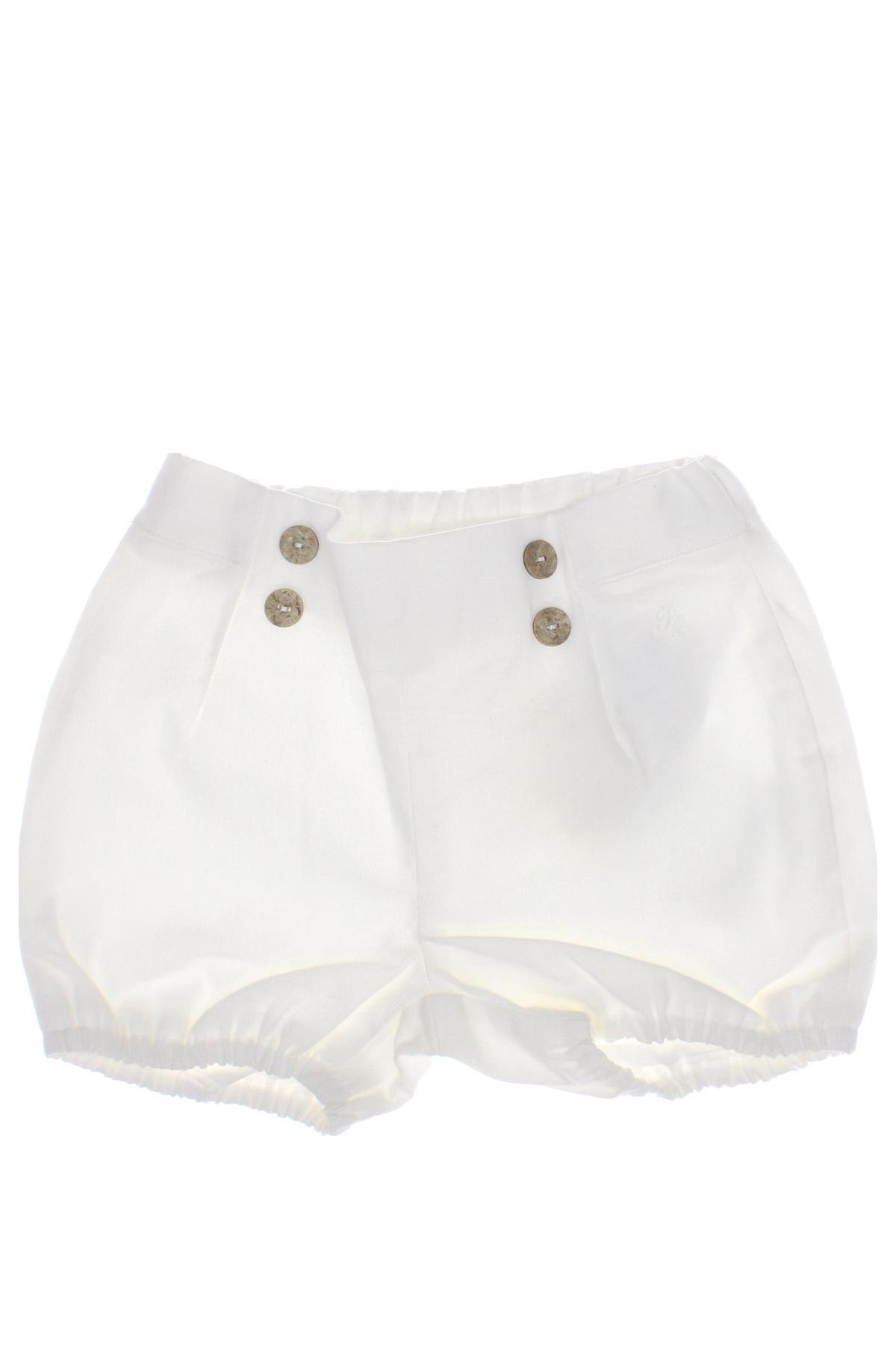 Παιδικό κοντό παντελόνι Pili Carrera, Μέγεθος 2-3y/ 98-104 εκ., Χρώμα Λευκό, Τιμή 16,50 €