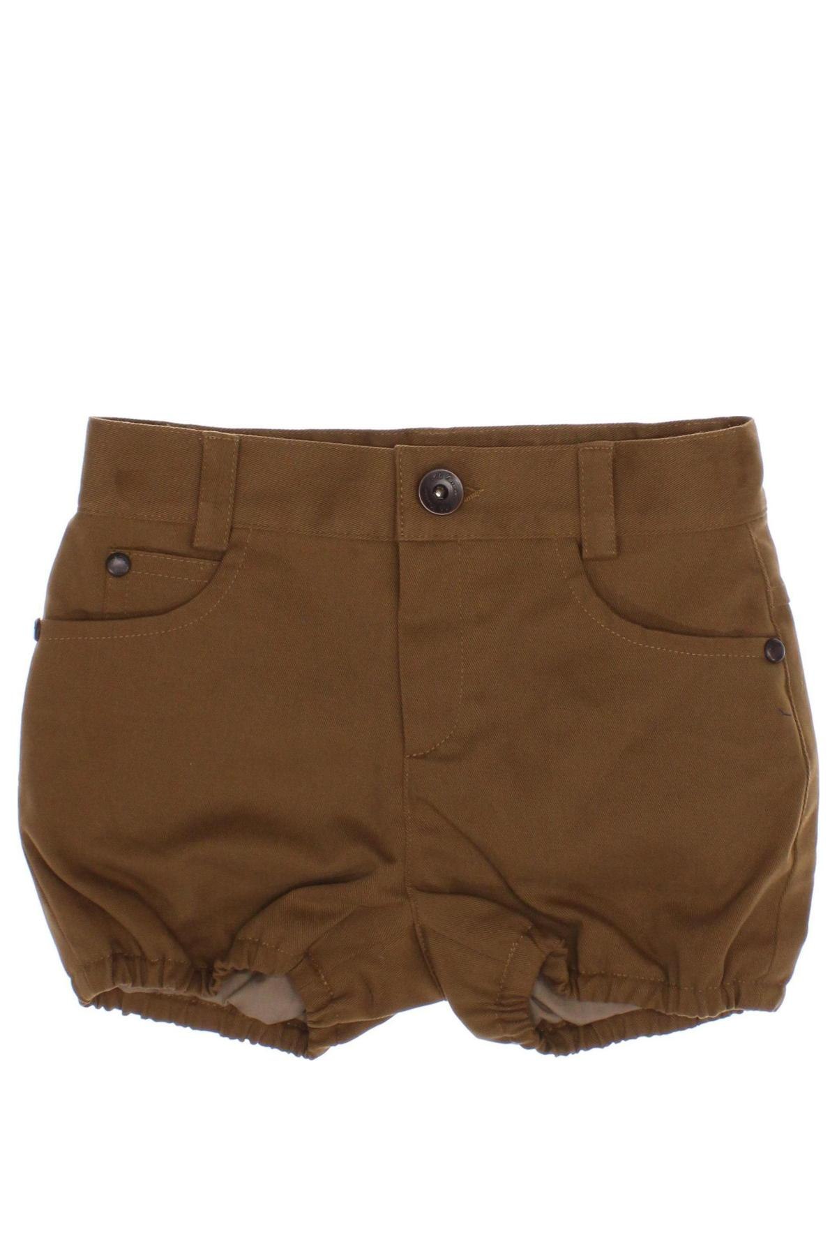 Παιδικό κοντό παντελόνι Pili Carrera, Μέγεθος 9-12m/ 74-80 εκ., Χρώμα Καφέ, Τιμή 5,94 €