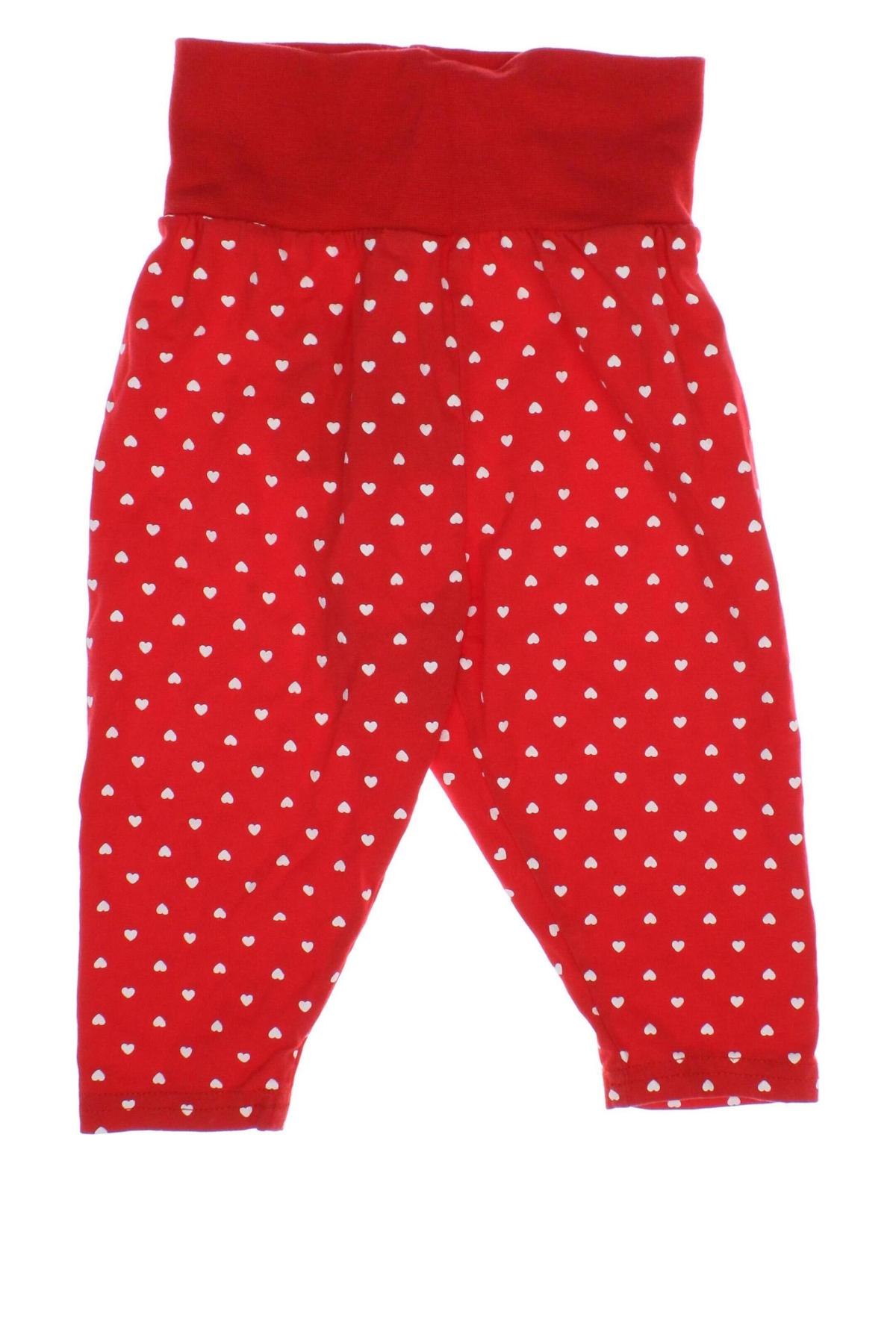 Dětské kalhoty , Velikost 3-6m/ 62-68 cm, Barva Červená, Cena  128,00 Kč