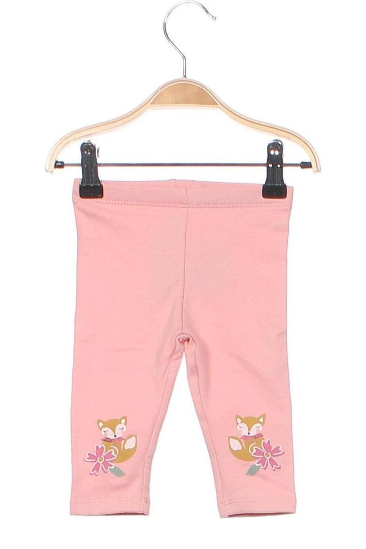 Dziecięce spodnie Du Pareil Au Meme, Rozmiar 3-6m/ 62-68 cm, Kolor Różowy, Cena 87,96 zł