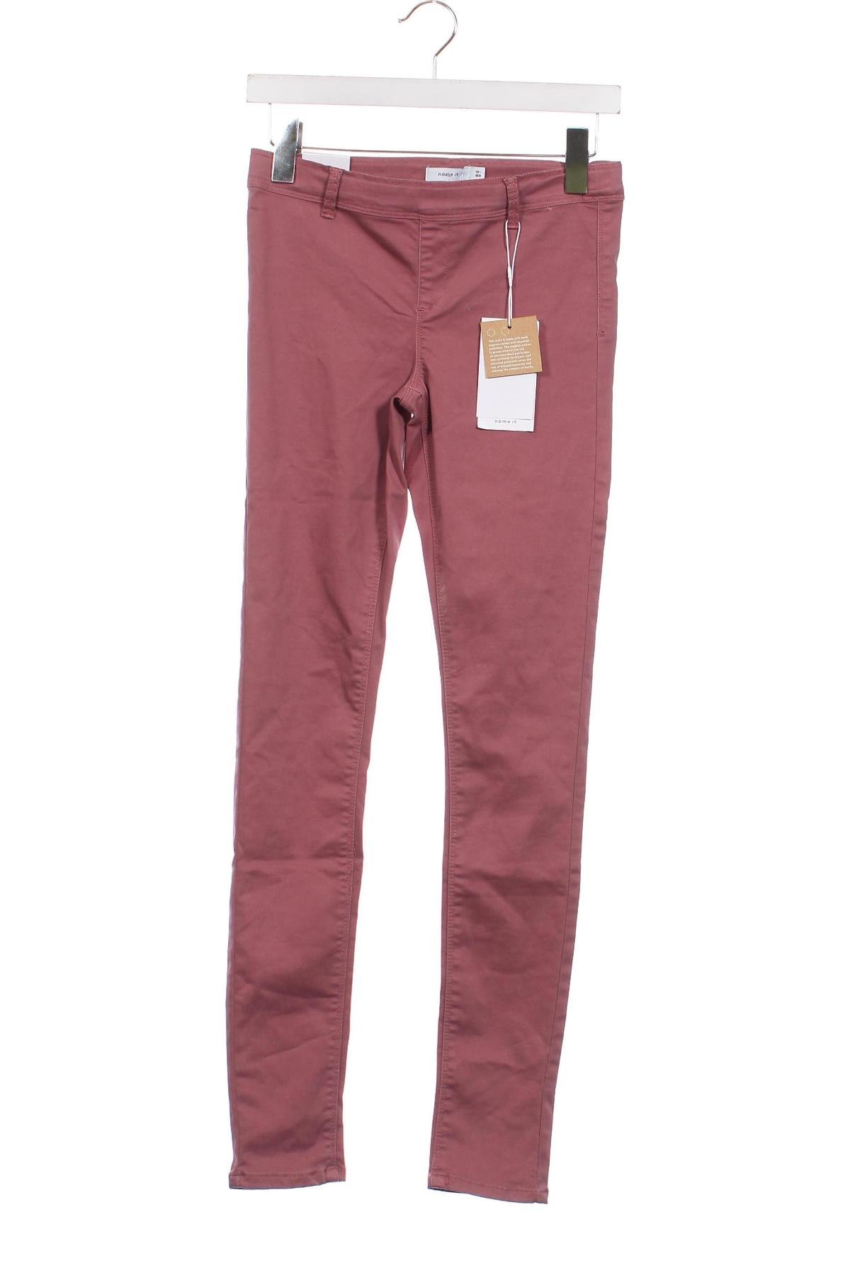 Pantaloni pentru copii Name It, Mărime 12-13y/ 158-164 cm, Culoare Mov, Preț 35,37 Lei