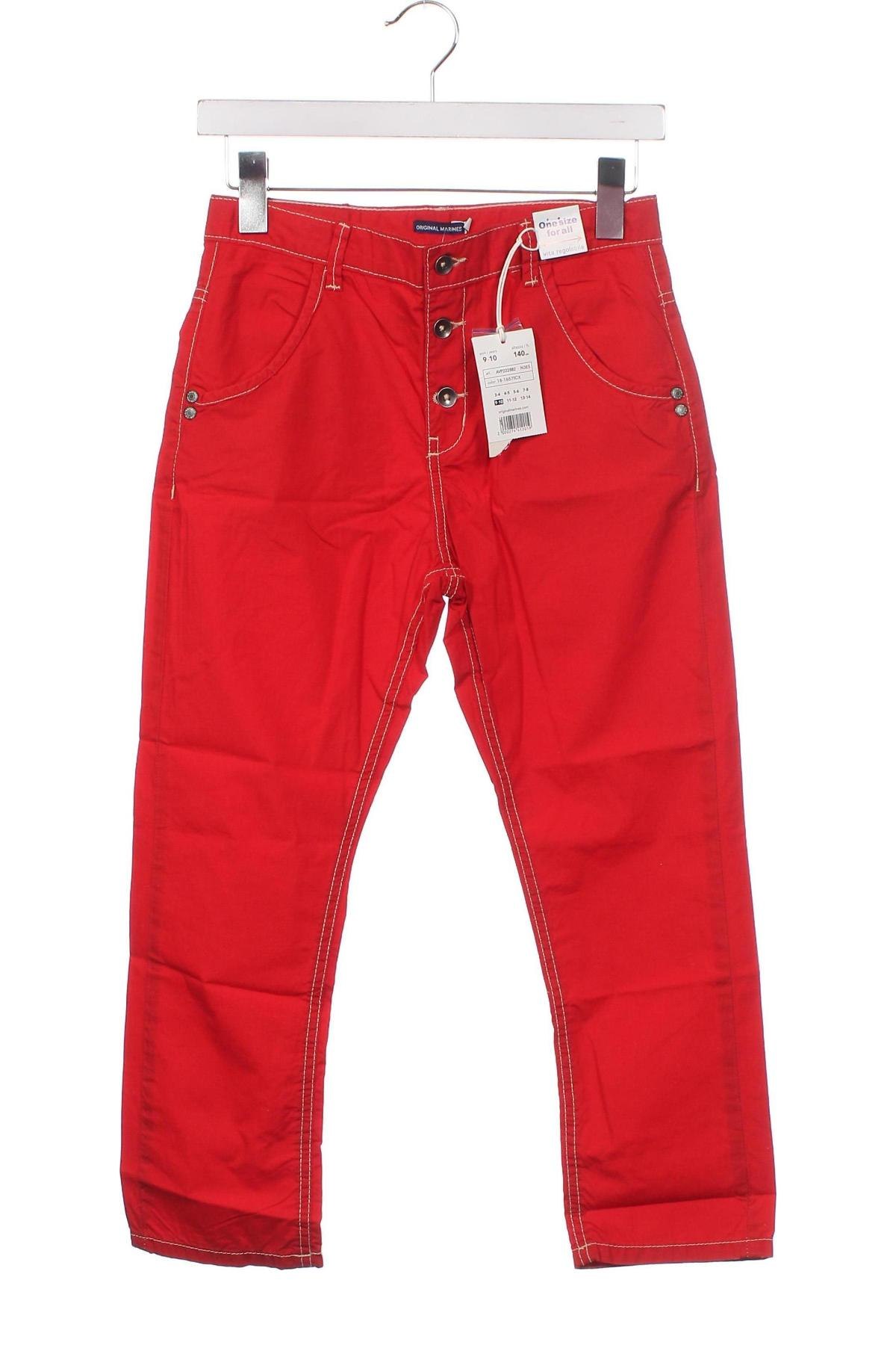 Παιδικό παντελόνι Original Marines, Μέγεθος 9-10y/ 140-146 εκ., Χρώμα Κόκκινο, Τιμή 11,34 €