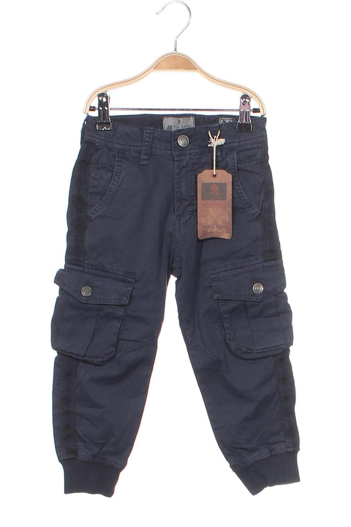 Pantaloni pentru copii SMALL GANG, Mărime 3-4y/ 104-110 cm, Culoare Albastru, Preț 84,18 Lei