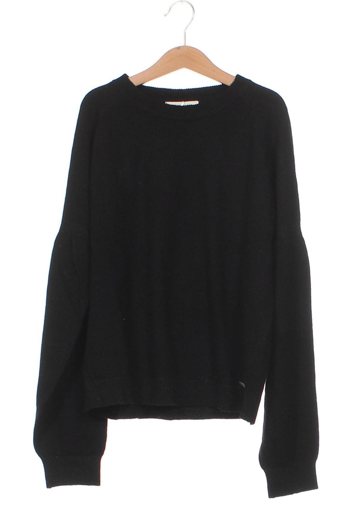Детски пуловер TWINSET, Размер 13-14y/ 164-168 см, Цвят Черен, Цена 55,35 лв.