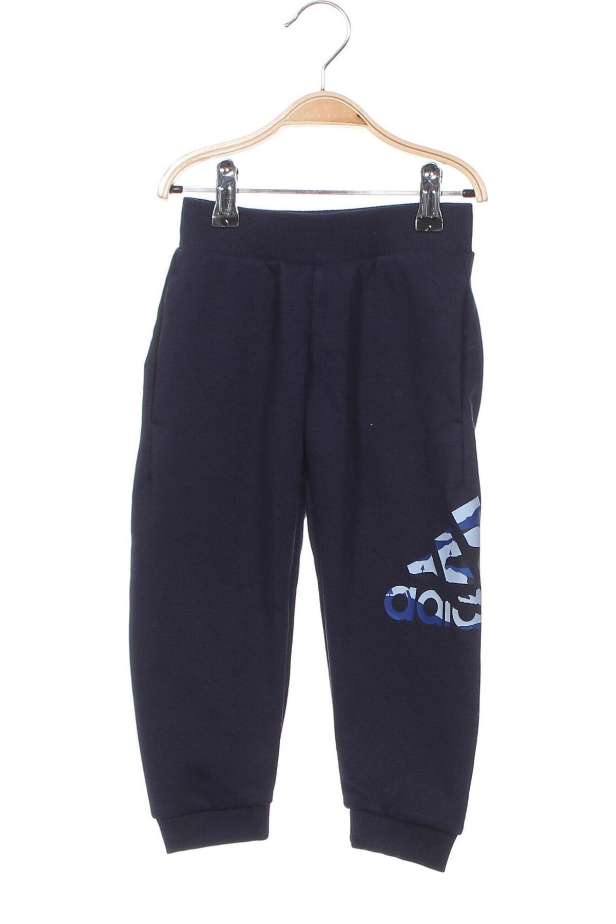 Pantaloni de trening, pentru copii Adidas, Mărime 18-24m/ 86-98 cm, Culoare Albastru, Preț 195,42 Lei
