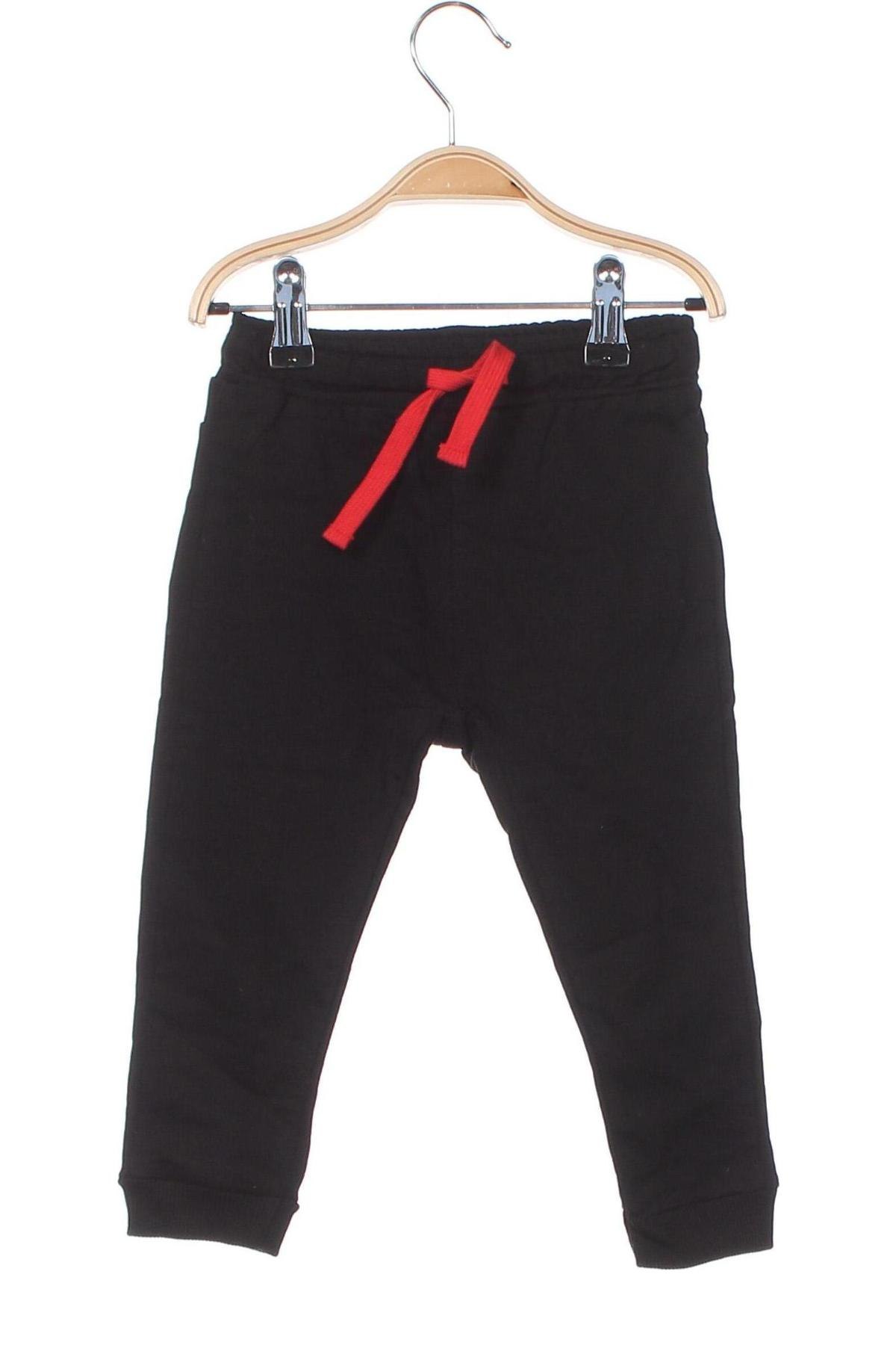 Pantaloni de trening, pentru copii Fagottino By Oviesse, Mărime 12-18m/ 80-86 cm, Culoare Negru, Preț 22,58 Lei