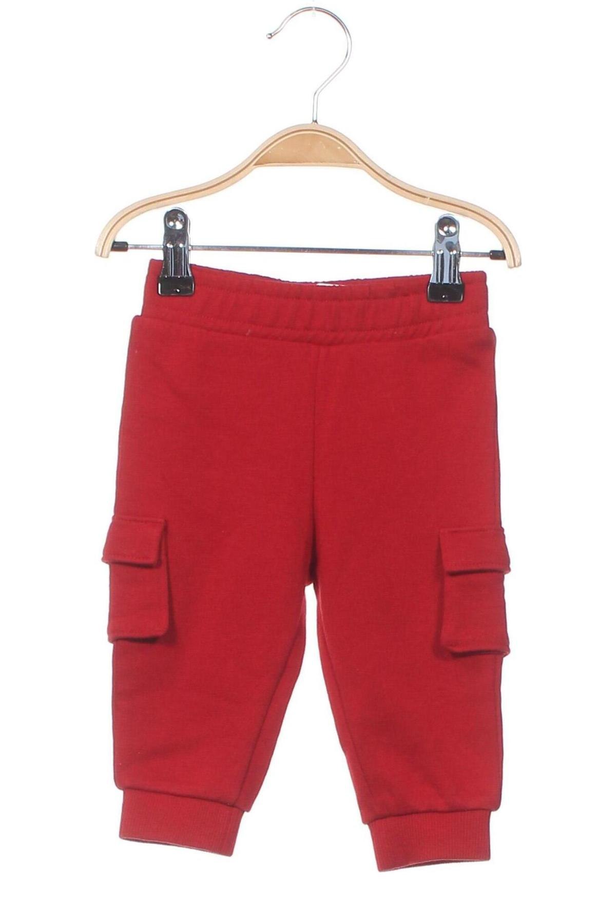 Dziecięce spodnie sportowe Guess, Rozmiar 3-6m/ 62-68 cm, Kolor Czerwony, Cena 183,92 zł