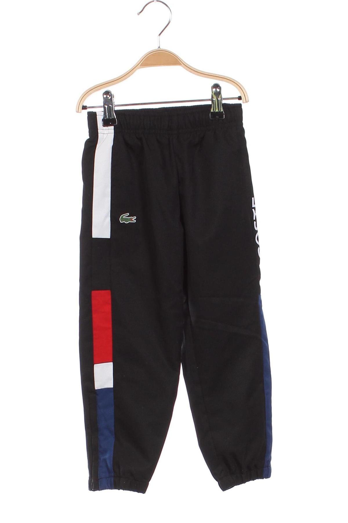 Pantaloni de trening, pentru copii Lacoste, Mărime 3-4y/ 104-110 cm, Culoare Negru, Preț 159,71 Lei