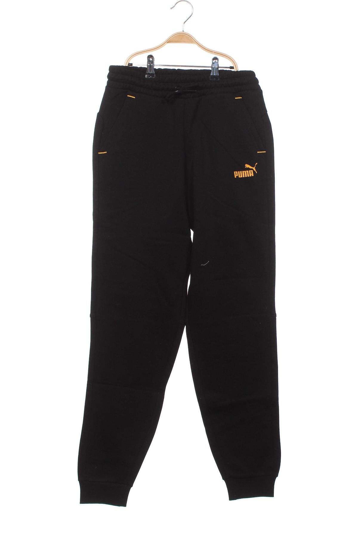 Pantaloni de trening, pentru copii PUMA, Mărime 13-14y/ 164-168 cm, Culoare Negru, Preț 124,73 Lei