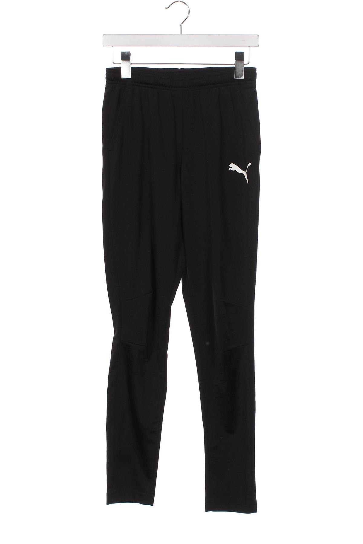 Pantaloni de trening, pentru copii PUMA, Mărime 12-13y/ 158-164 cm, Culoare Negru, Preț 95,06 Lei