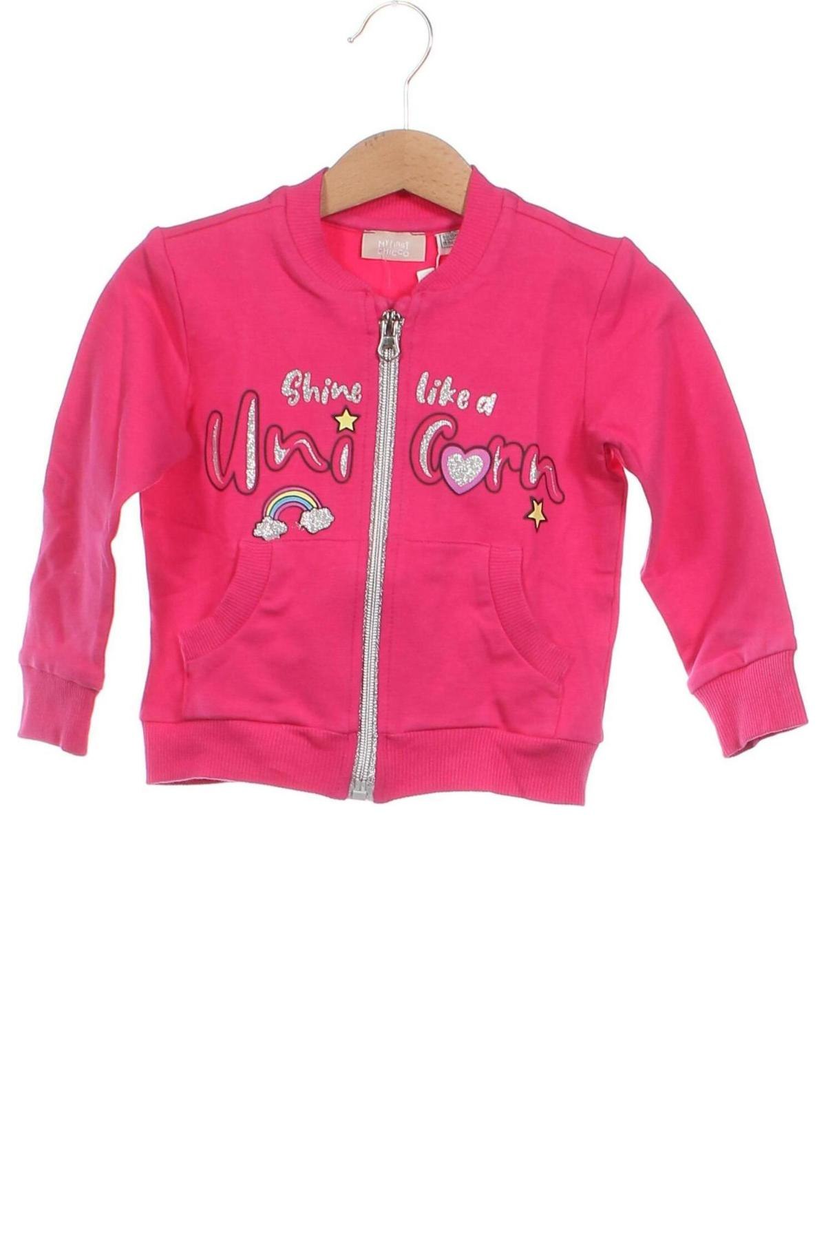 Bluză de trening, pentru copii Chico's, Mărime 12-18m/ 80-86 cm, Culoare Roz, Preț 39,95 Lei