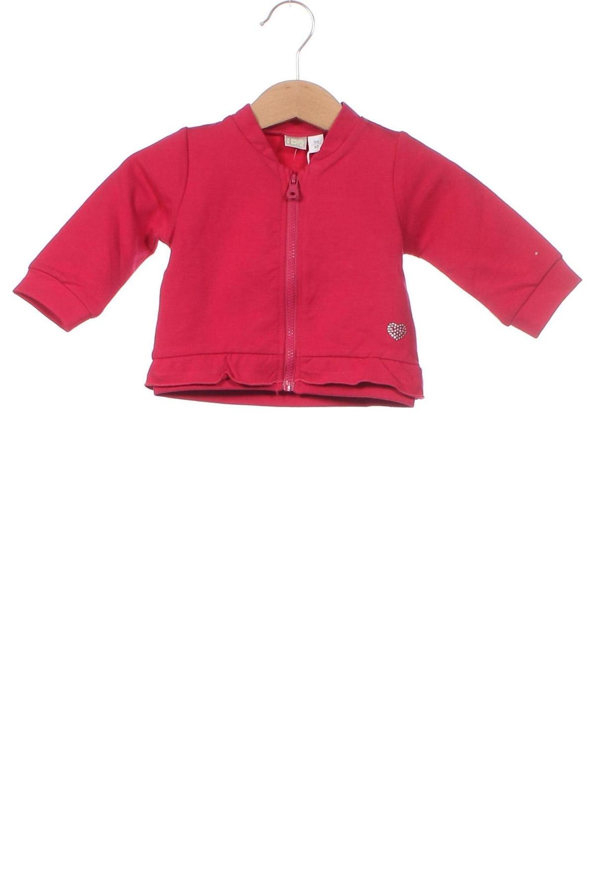 Детско спортно горнище iDO, Размер 2-3m/ 56-62 см, Цвят Розов, Цена 49,00 лв.