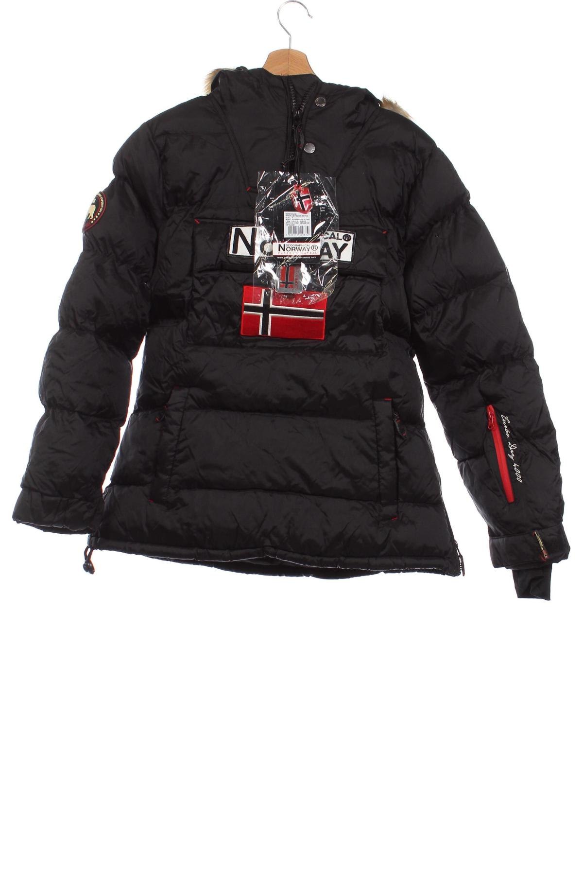 Παιδικό μπουφάν Geographical Norway, Μέγεθος 11-12y/ 152-158 εκ., Χρώμα Μαύρο, Τιμή 61,41 €