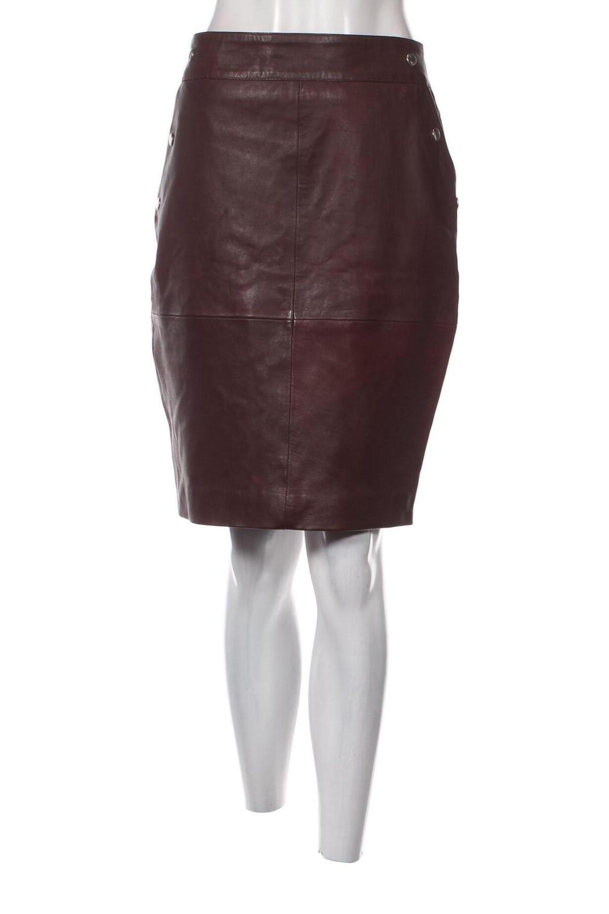Δερμάτινη φούστα Lee Cooper, Μέγεθος L, Χρώμα Κόκκινο, Τιμή 75,26 €