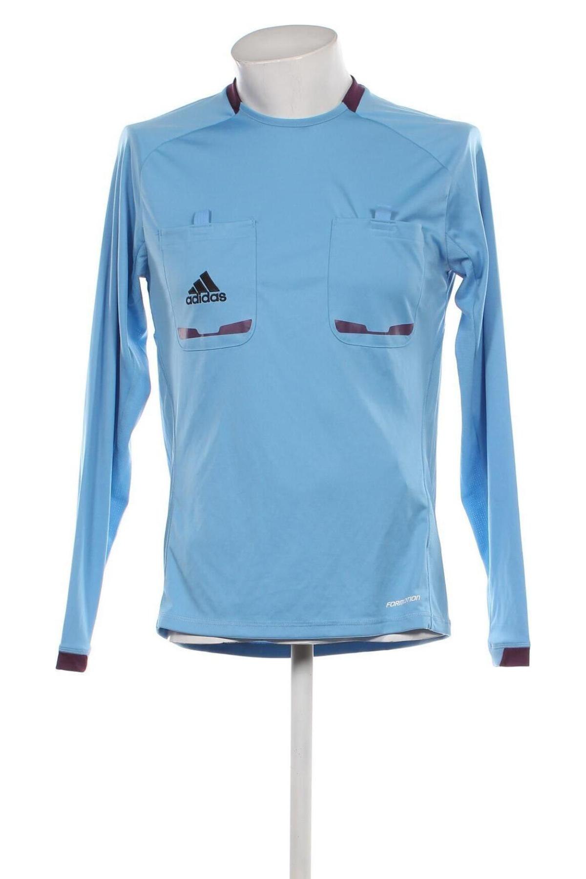 Мъжка блуза Adidas, Размер M, Цвят Син, Цена 14,40 лв.