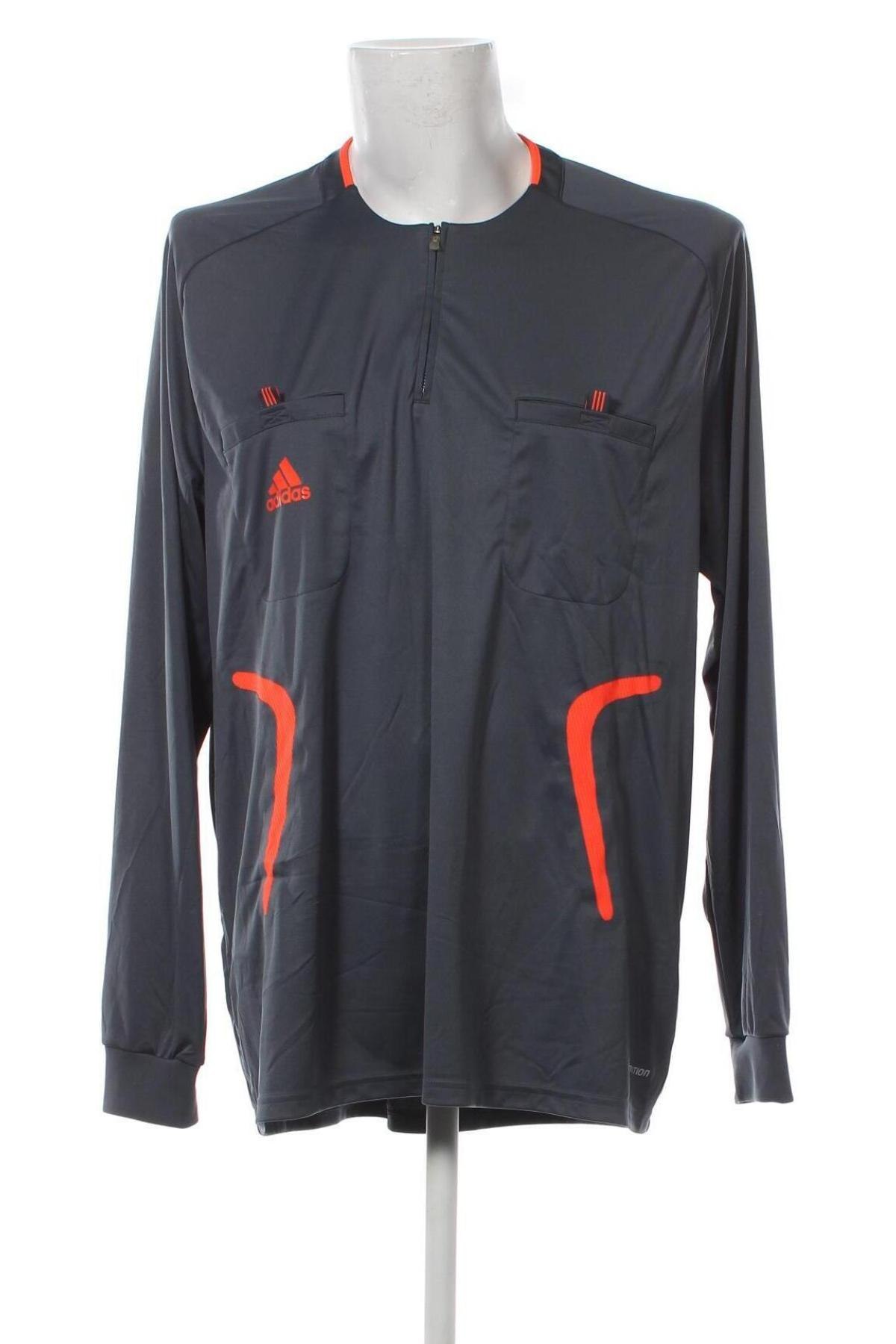 Herren Shirt Adidas, Größe XXL, Farbe Grau, Preis € 16,70