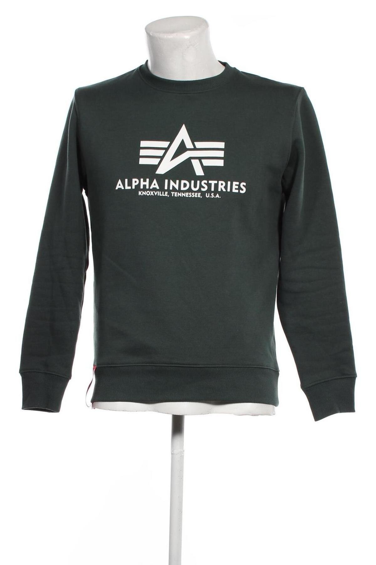 Pánske tričko  Alpha Industries, Veľkosť S, Farba Zelená, Cena  49,43 €