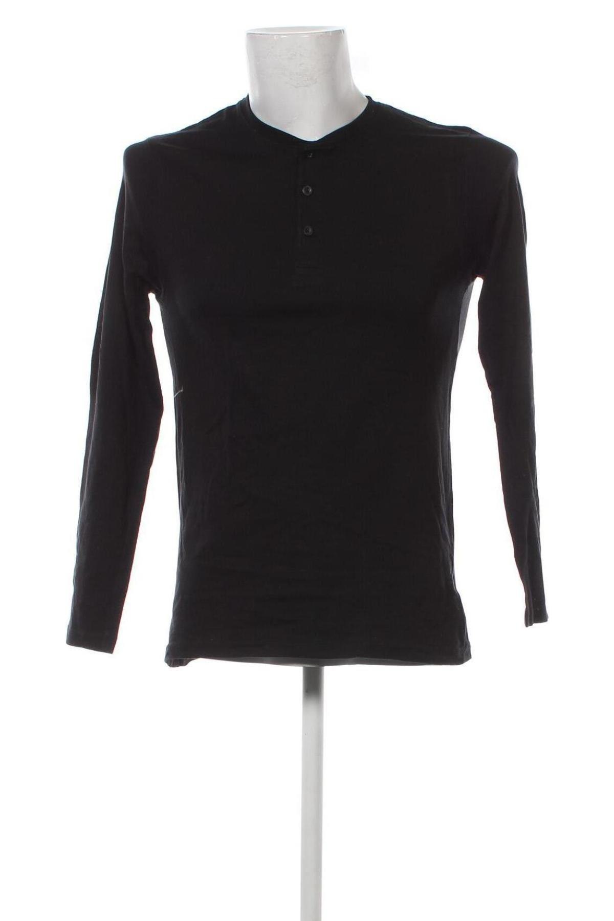 Мъжка блуза Angelo Litrico, Размер M, Цвят Черен, Цена 10,26 лв.