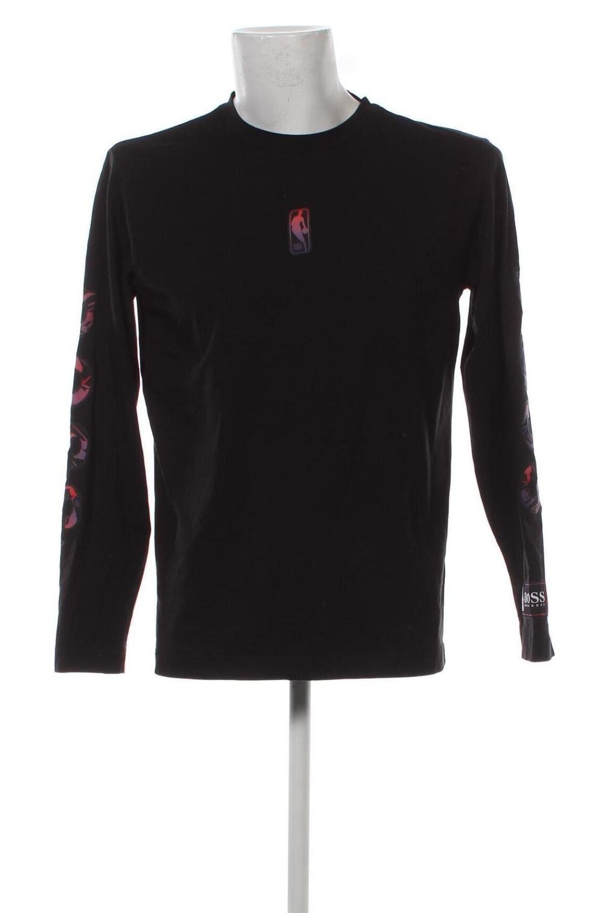 Мъжка блуза BOSS & NBA, Размер M, Цвят Черен, Цена 49,00 лв.