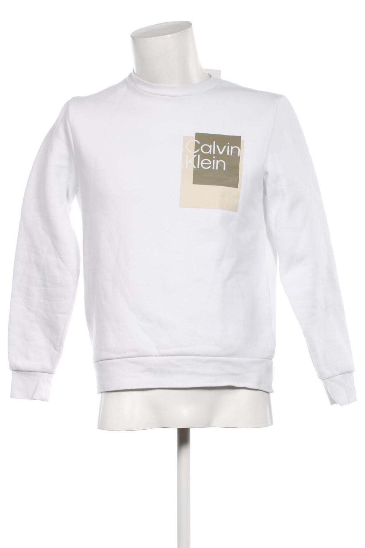 Ανδρική μπλούζα Calvin Klein, Μέγεθος S, Χρώμα Λευκό, Τιμή 54,50 €