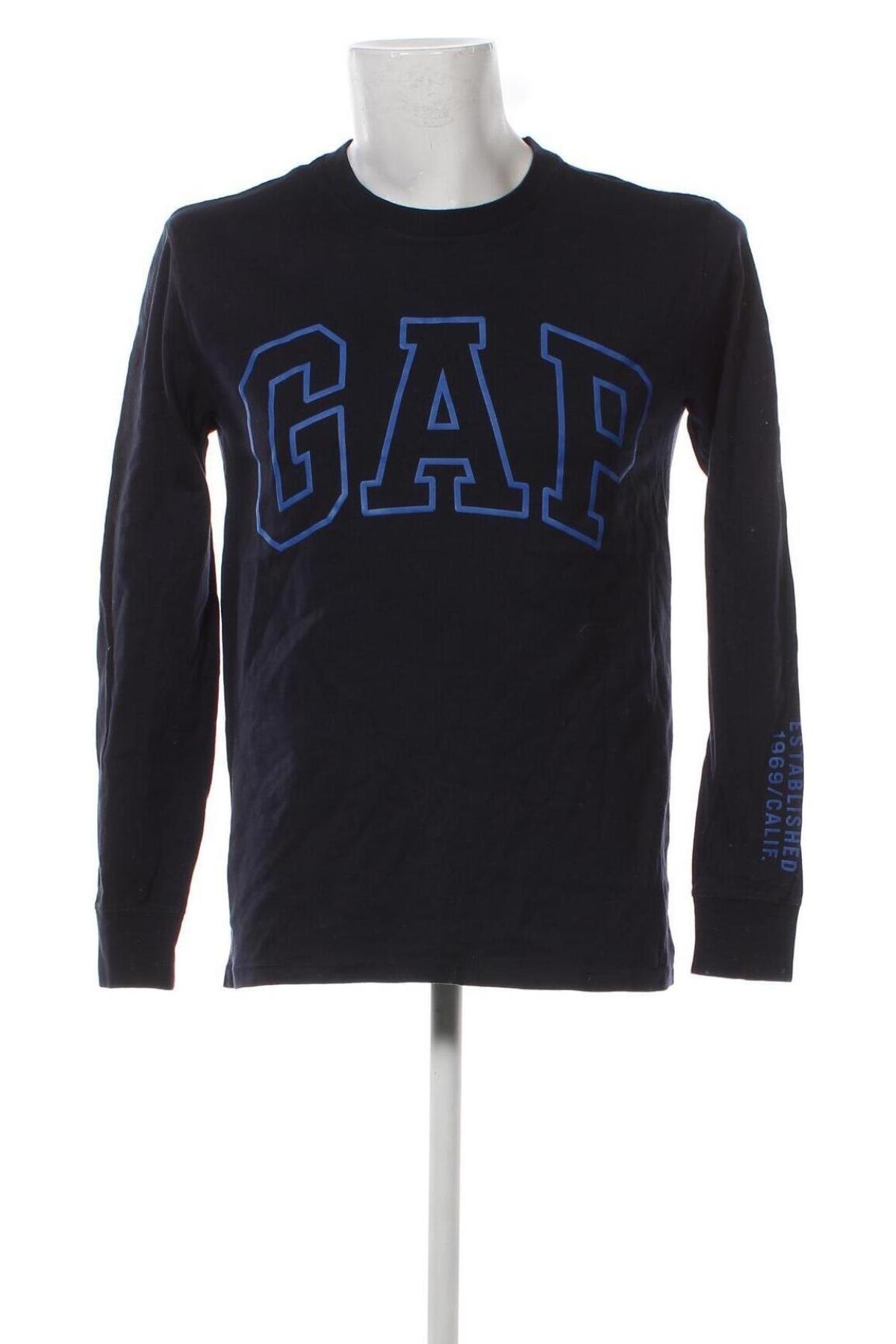 Bluză de bărbați Gap, Mărime S, Culoare Albastru, Preț 80,08 Lei