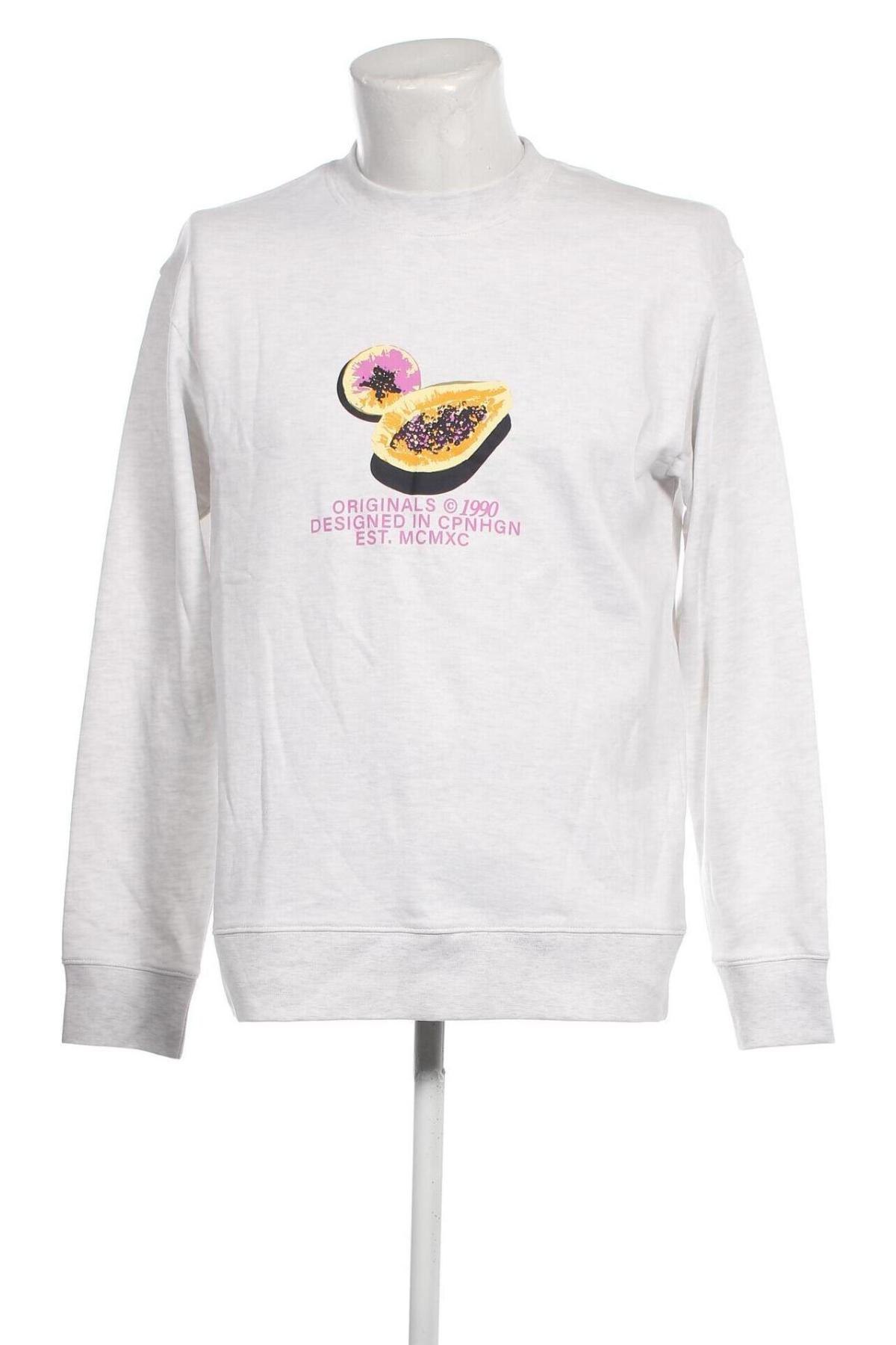 Ανδρική μπλούζα Originals By Jack & Jones, Μέγεθος L, Χρώμα Γκρί, Τιμή 9,90 €