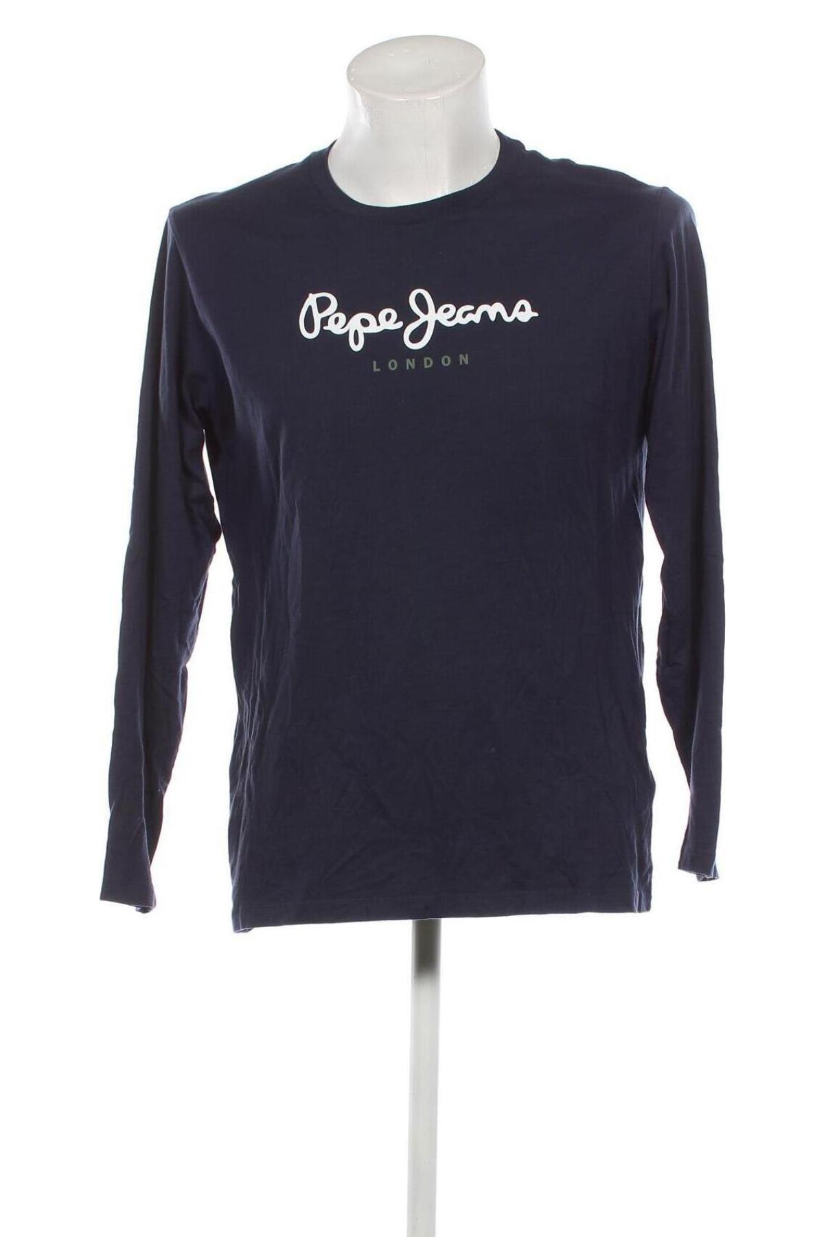 Herren Shirt Pepe Jeans, Größe L, Farbe Blau, Preis 33,65 €