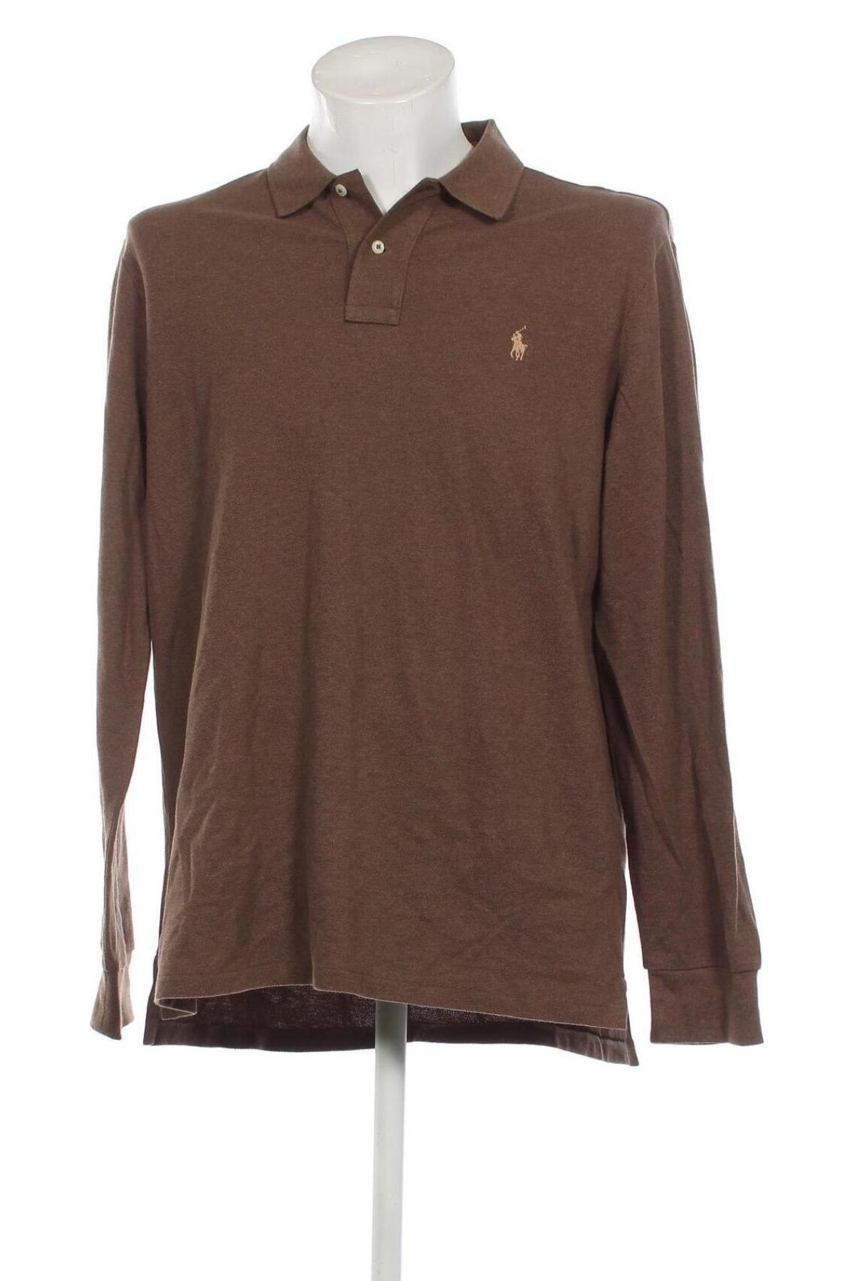 Herren Shirt Polo By Ralph Lauren, Größe XL, Farbe Braun, Preis 72,68 €