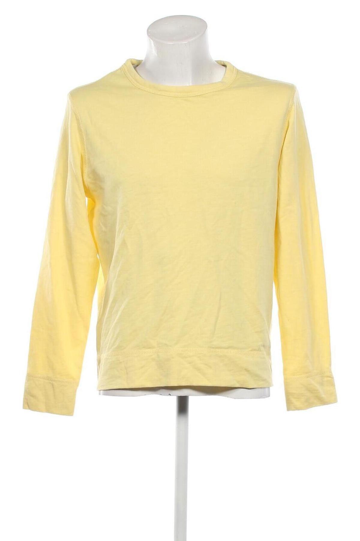 Ανδρική μπλούζα S.Oliver, Μέγεθος L, Χρώμα Κίτρινο, Τιμή 6,68 €