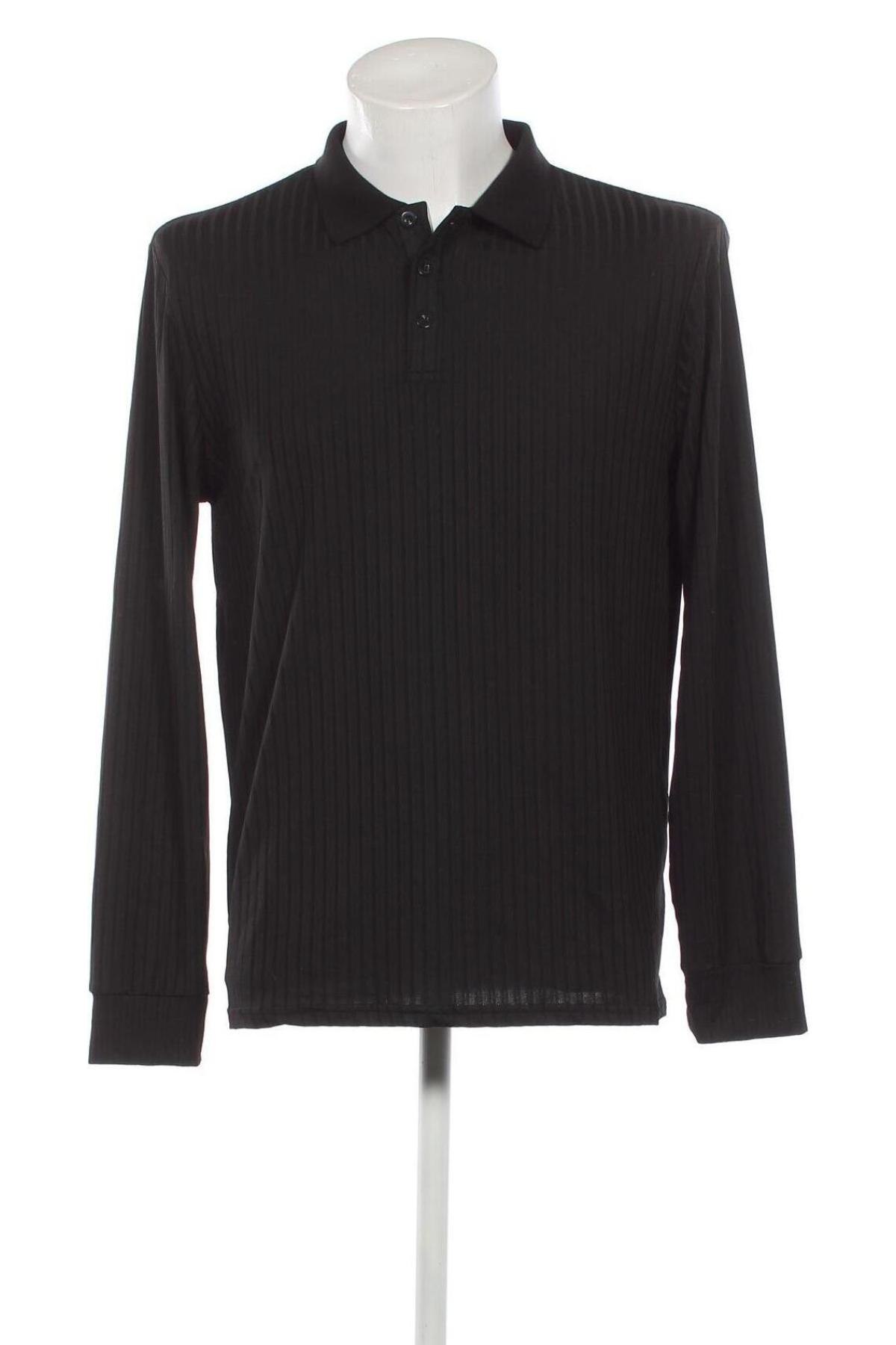 Мъжка блуза SHEIN, Размер M, Цвят Черен, Цена 19,00 лв.
