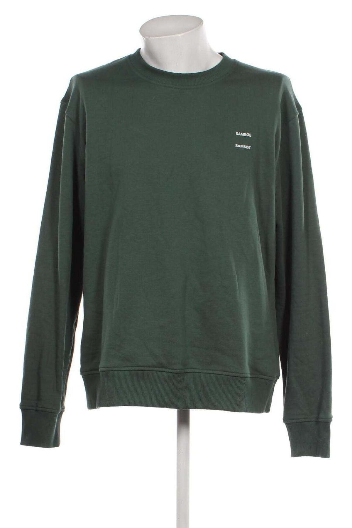 Мъжка блуза Samsoe & Samsoe, Размер XXL, Цвят Зелен, Цена 58,14 лв.