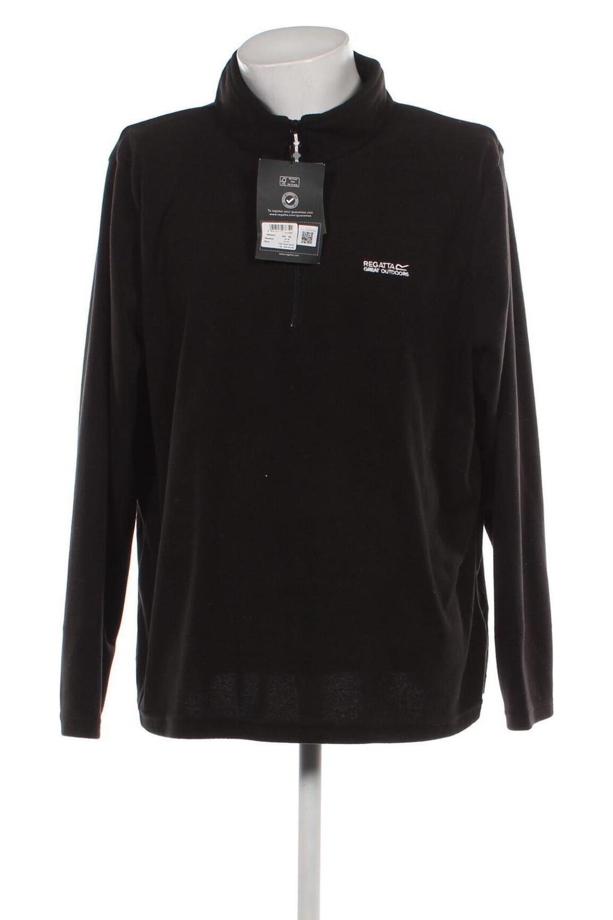 Herren Fleece Shirt Regatta, Größe L, Farbe Schwarz, Preis € 29,90