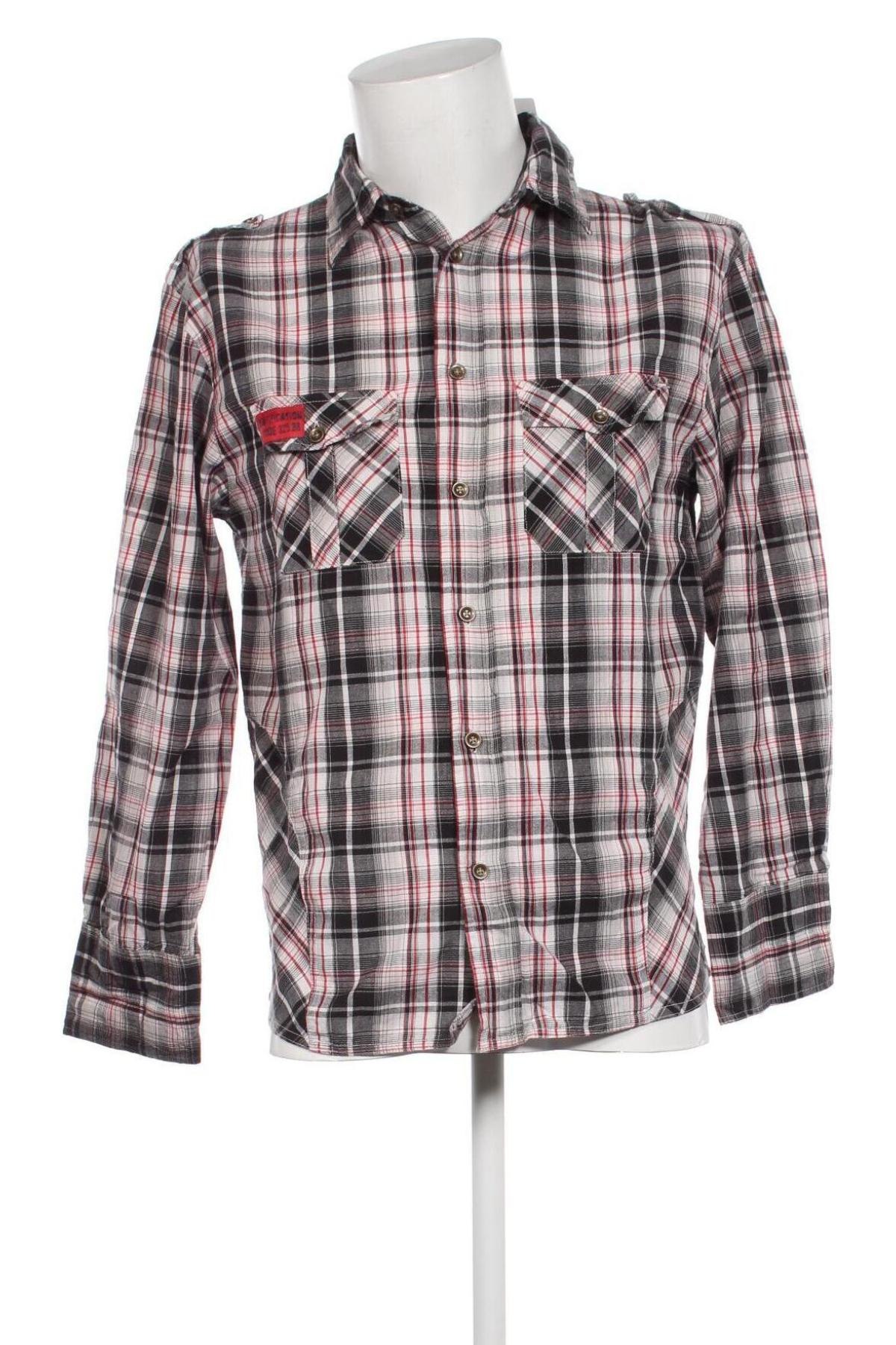 Ανδρικό πουκάμισο, Μέγεθος XL, Χρώμα Πολύχρωμο, Τιμή 3,71 €