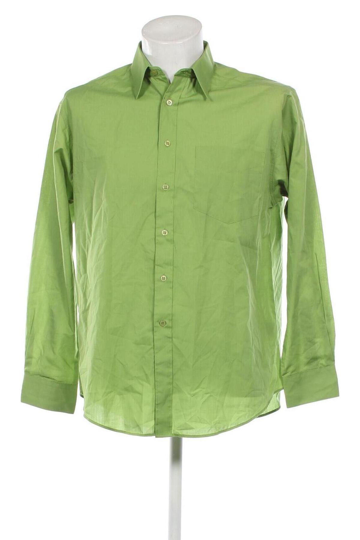 Ανδρικό πουκάμισο, Μέγεθος XL, Χρώμα Πράσινο, Τιμή 7,36 €