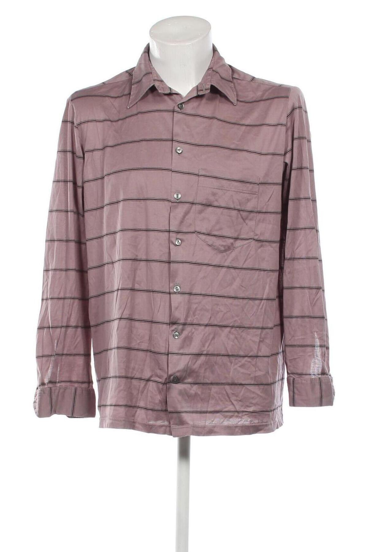 Ανδρικό πουκάμισο, Μέγεθος M, Χρώμα Σάπιο μήλο, Τιμή 2,69 €