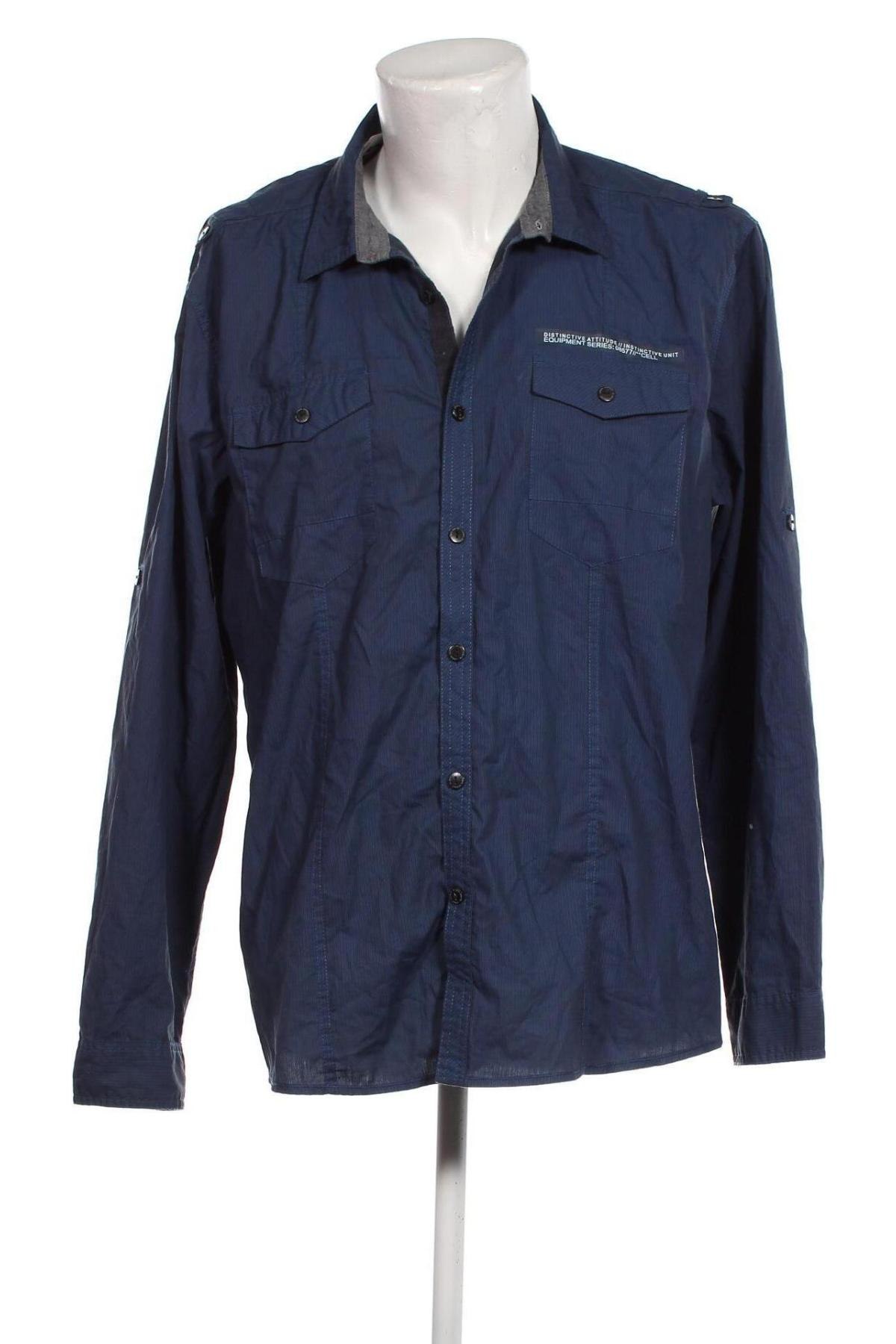 Herrenhemd Angelo Litrico, Größe XXL, Farbe Blau, Preis 6,66 €