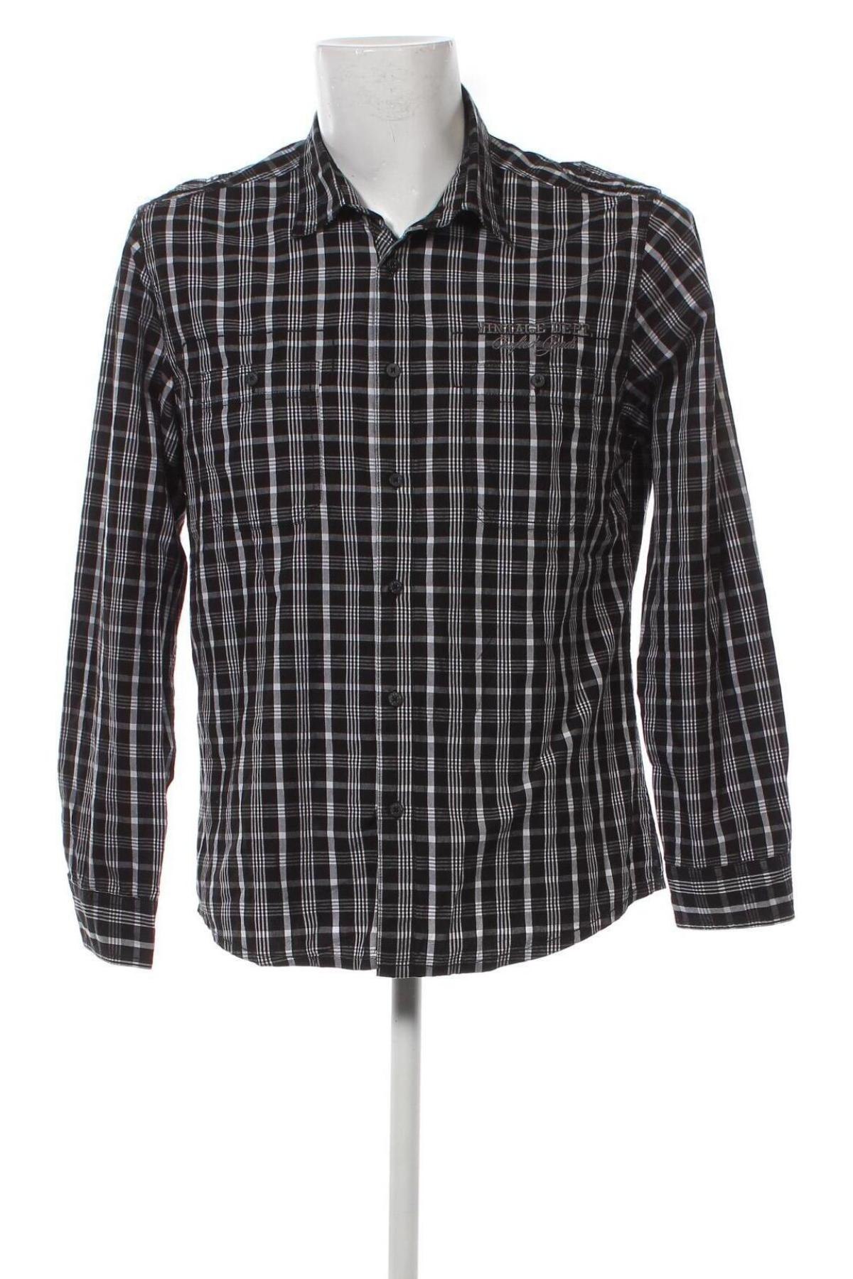 Ανδρικό πουκάμισο Angelo Litrico, Μέγεθος L, Χρώμα Πολύχρωμο, Τιμή 7,36 €