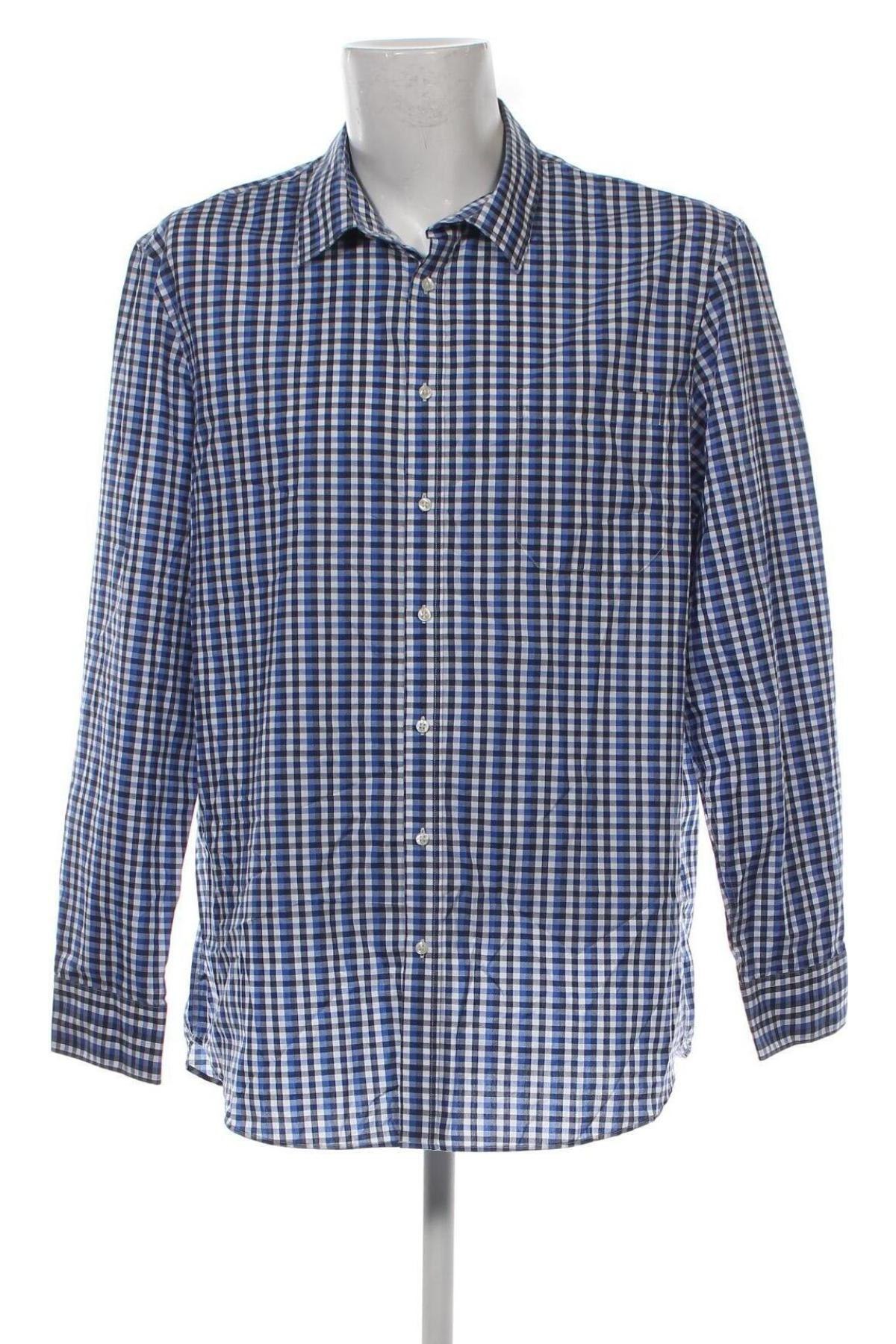 Мъжка риза Angelo Litrico, Размер XXL, Цвят Многоцветен, Цена 9,57 лв.
