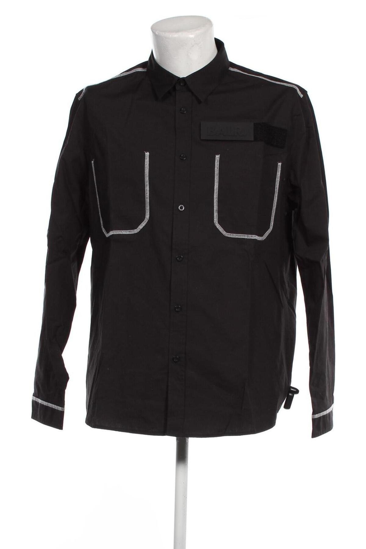 Мъжка риза BALR., Размер XL, Цвят Черен, Цена 199,00 лв.